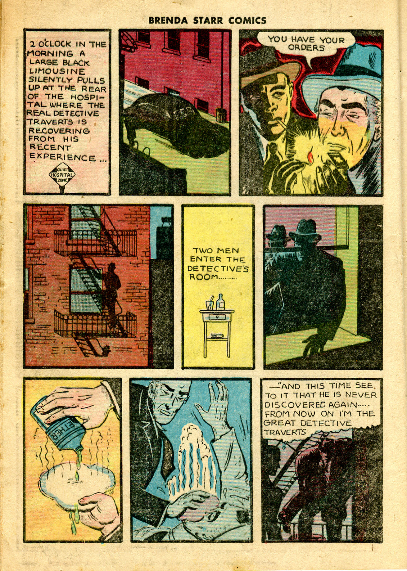 Read online Brenda Starr (1948) comic -  Issue #5 - 12