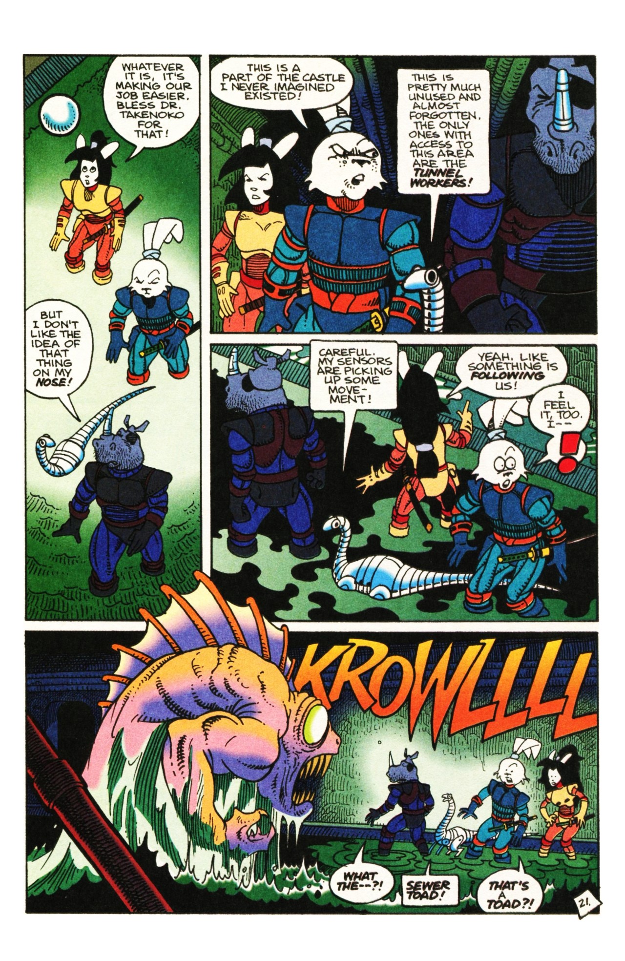 Read online Space Usagi Volume 2 comic -  Issue #2 - 22