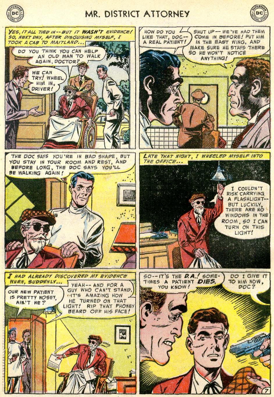 Read online Mr. District Attorney comic -  Issue #37 - 32