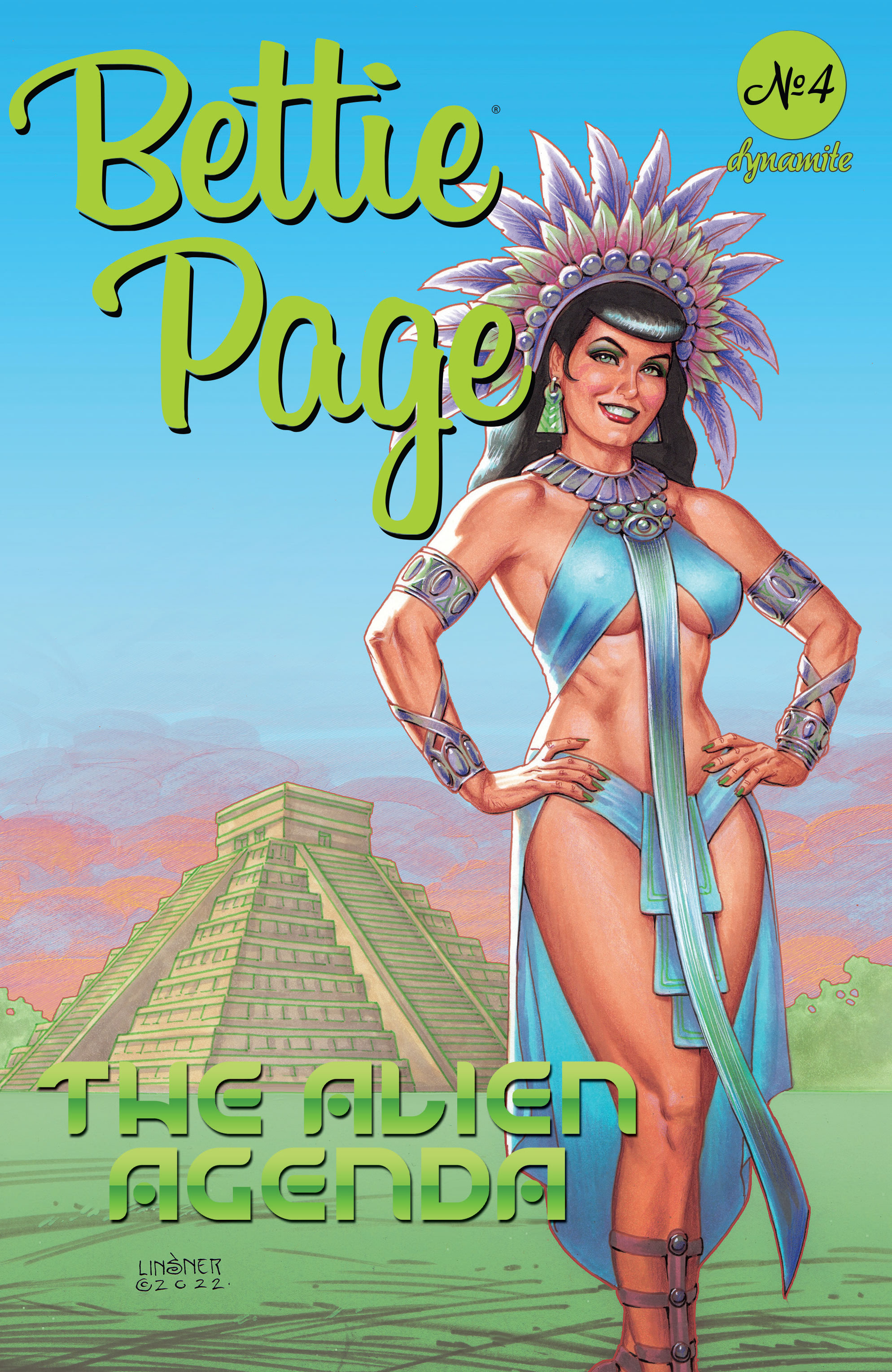 Read online Bettie Page: The Alien Agenda comic -  Issue #4 - 1