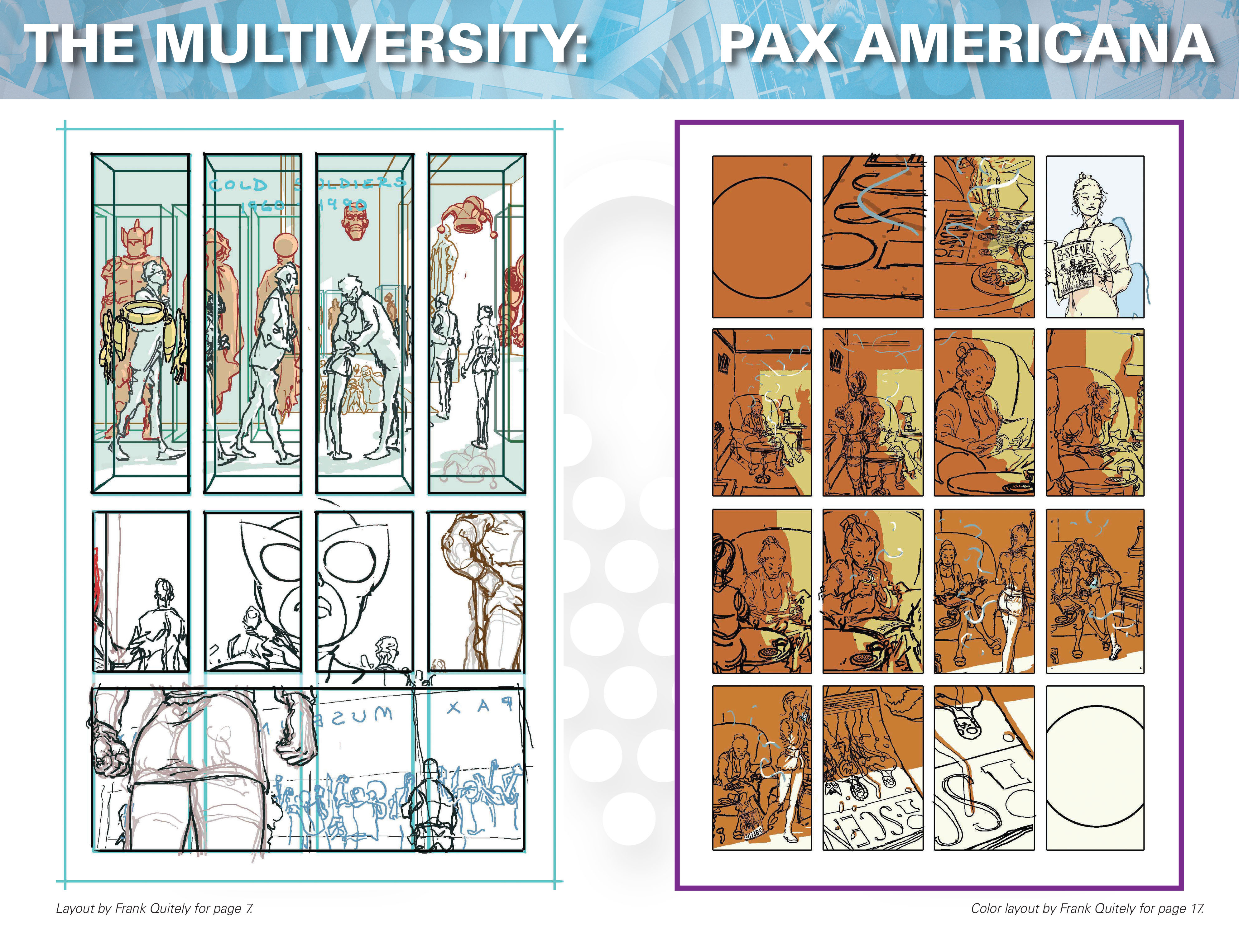 Read online The Multiversity: Pax Americana comic -  Issue # _Director's Cut - 46