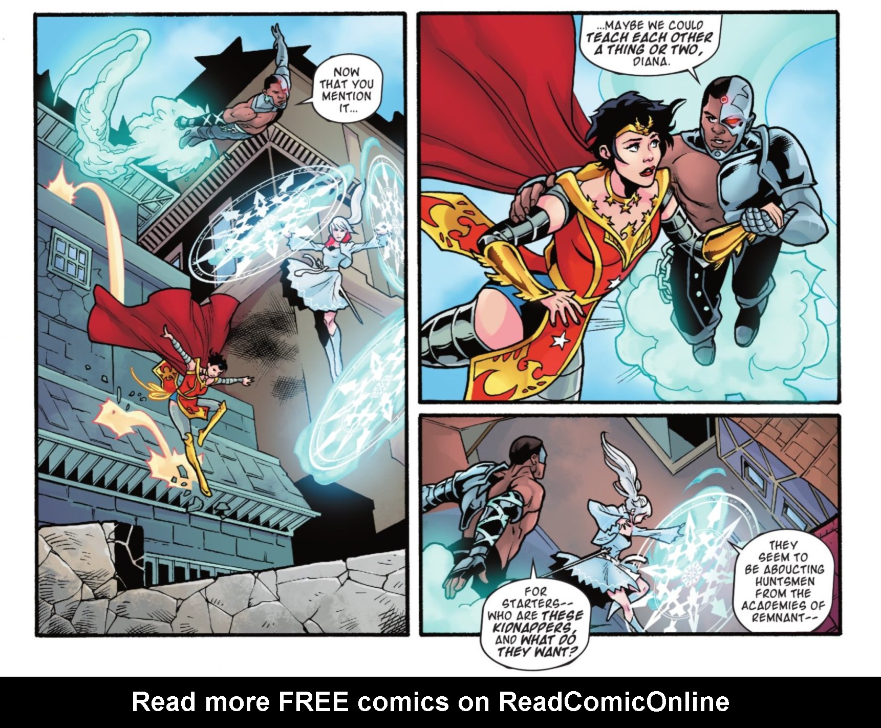 Read online RWBY/Justice League comic -  Issue #6 - 21