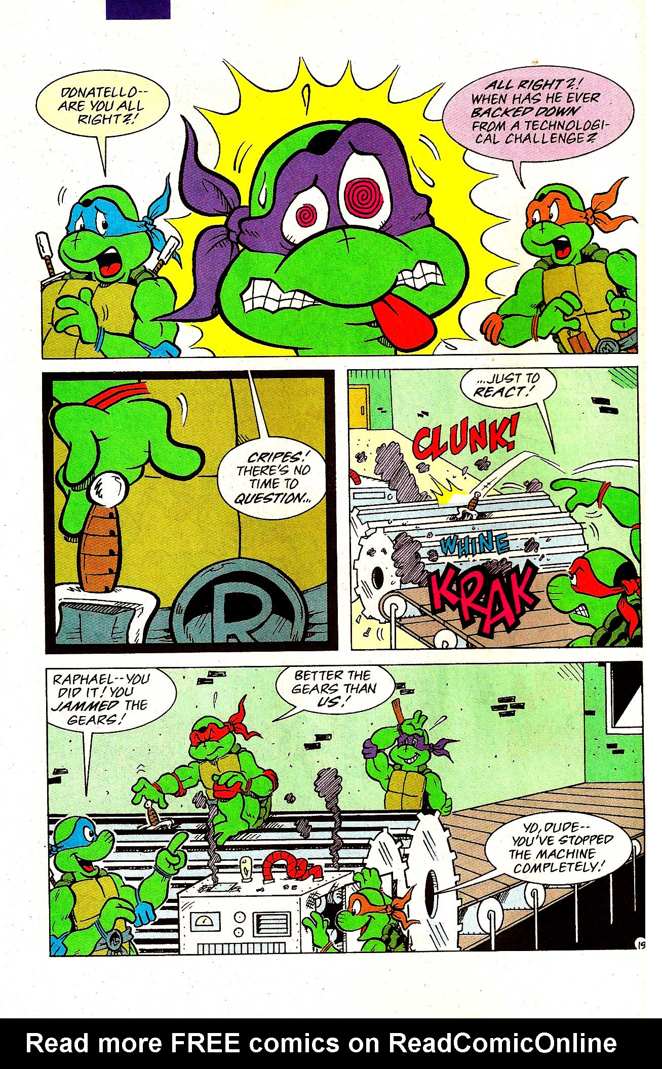 Read online Teenage Mutant Ninja Turtles Adventures (1989) comic -  Issue # _Special 9 - 20
