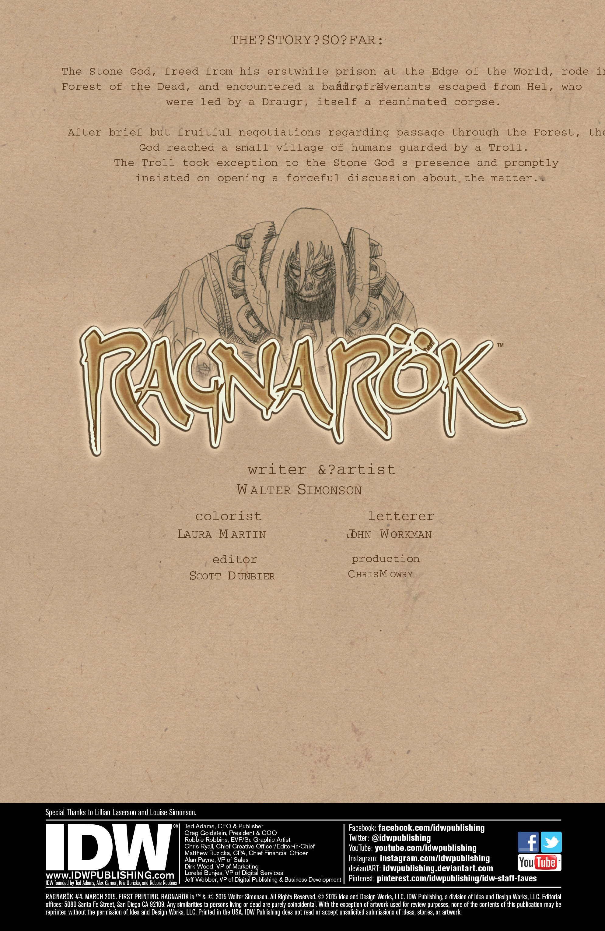 Read online Ragnarok comic -  Issue #4 - 2