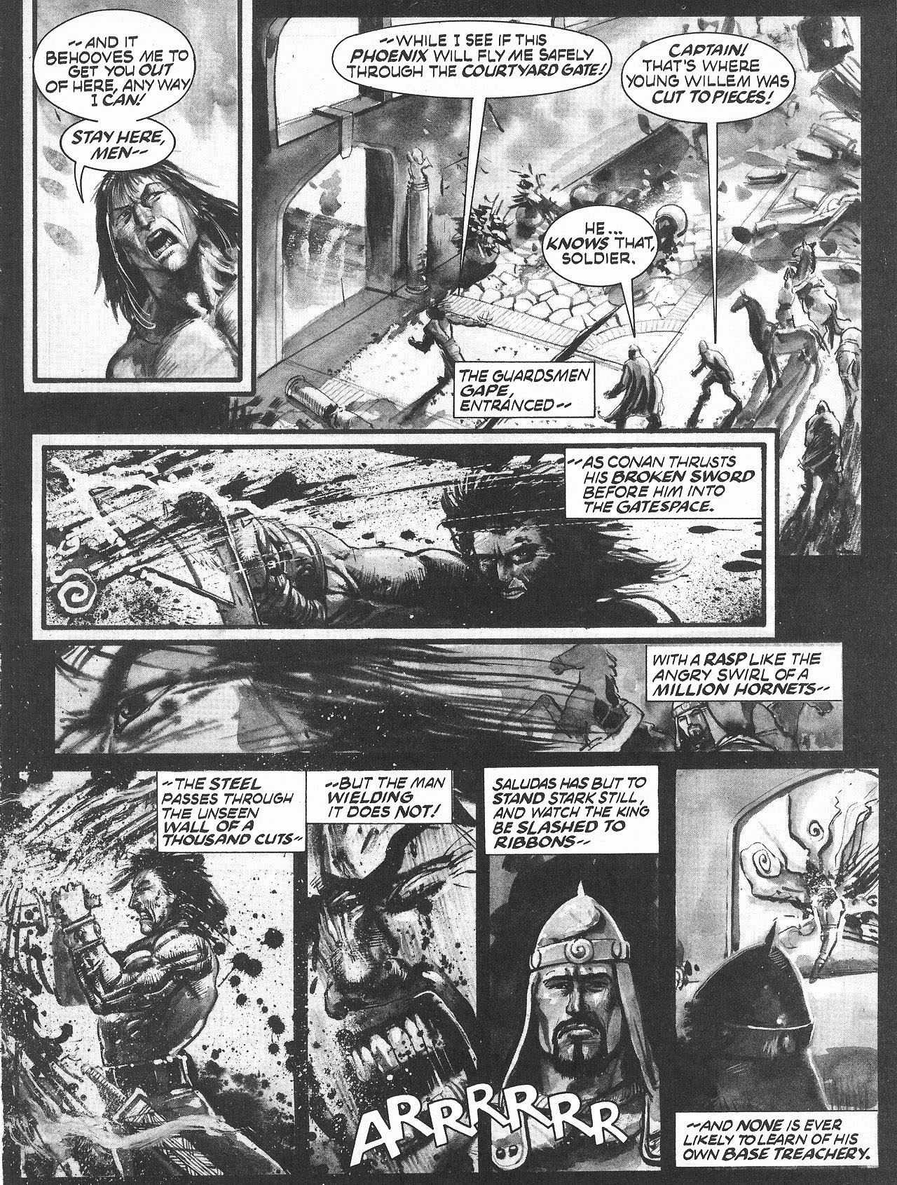 Read online The Savage Sword Of Conan comic -  Issue #227 - 60