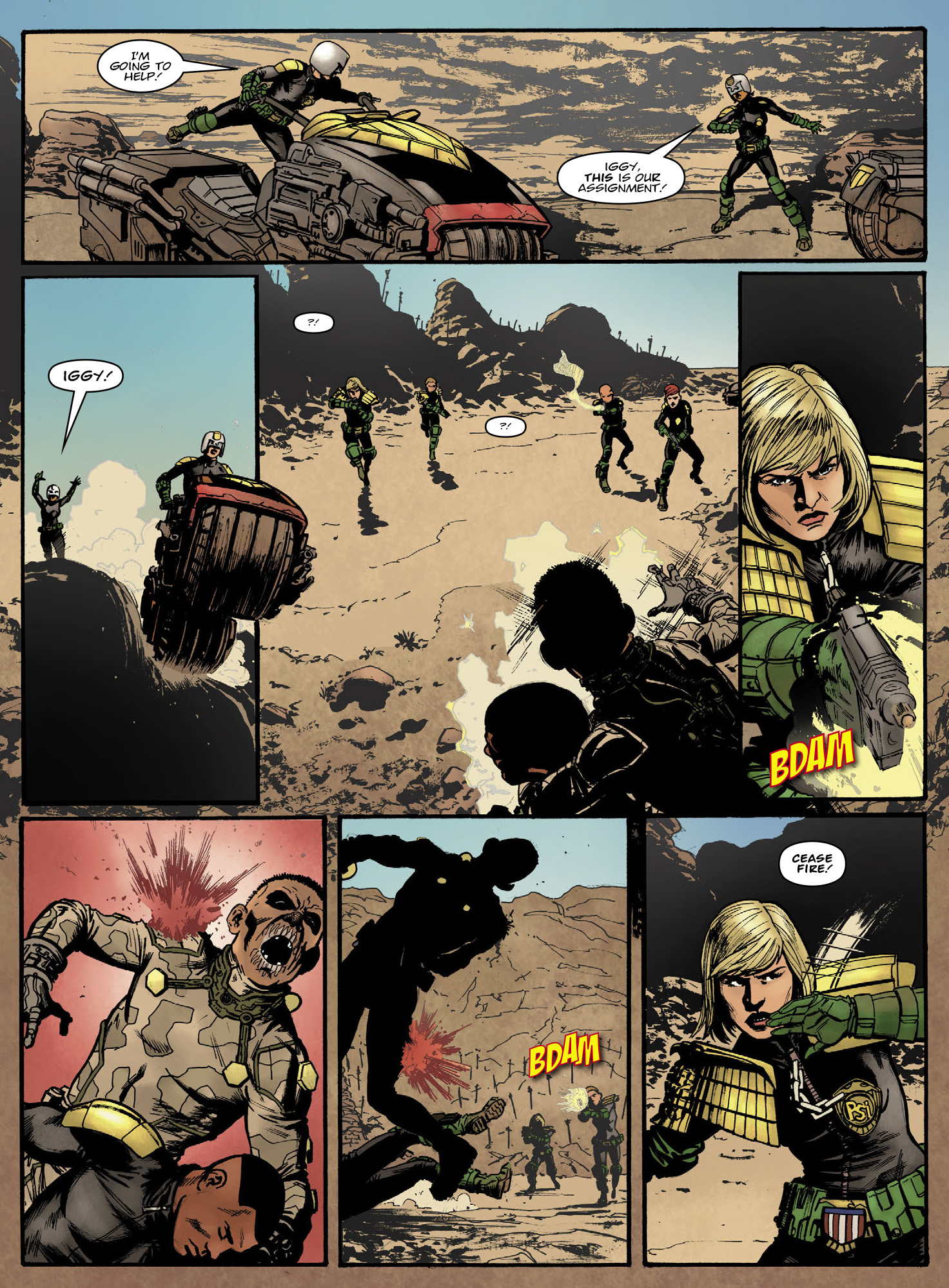Read online Judge Dredd Megazine (Vol. 5) comic -  Issue #445 - 90