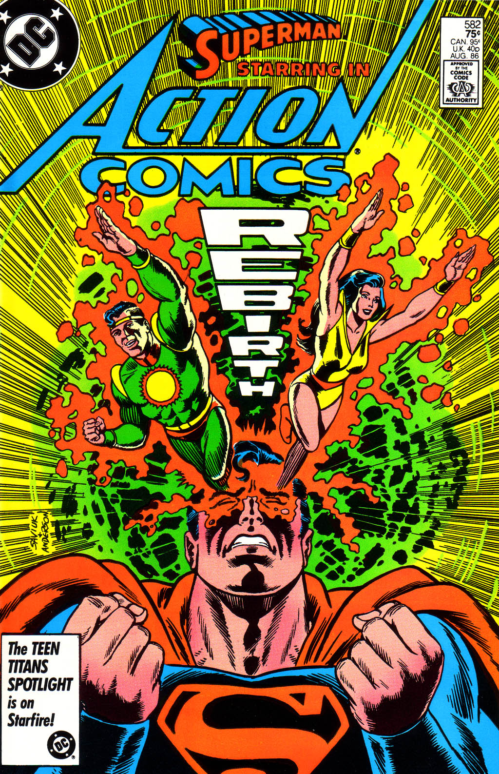 Read online Action Comics (1938) comic -  Issue #582 - 1