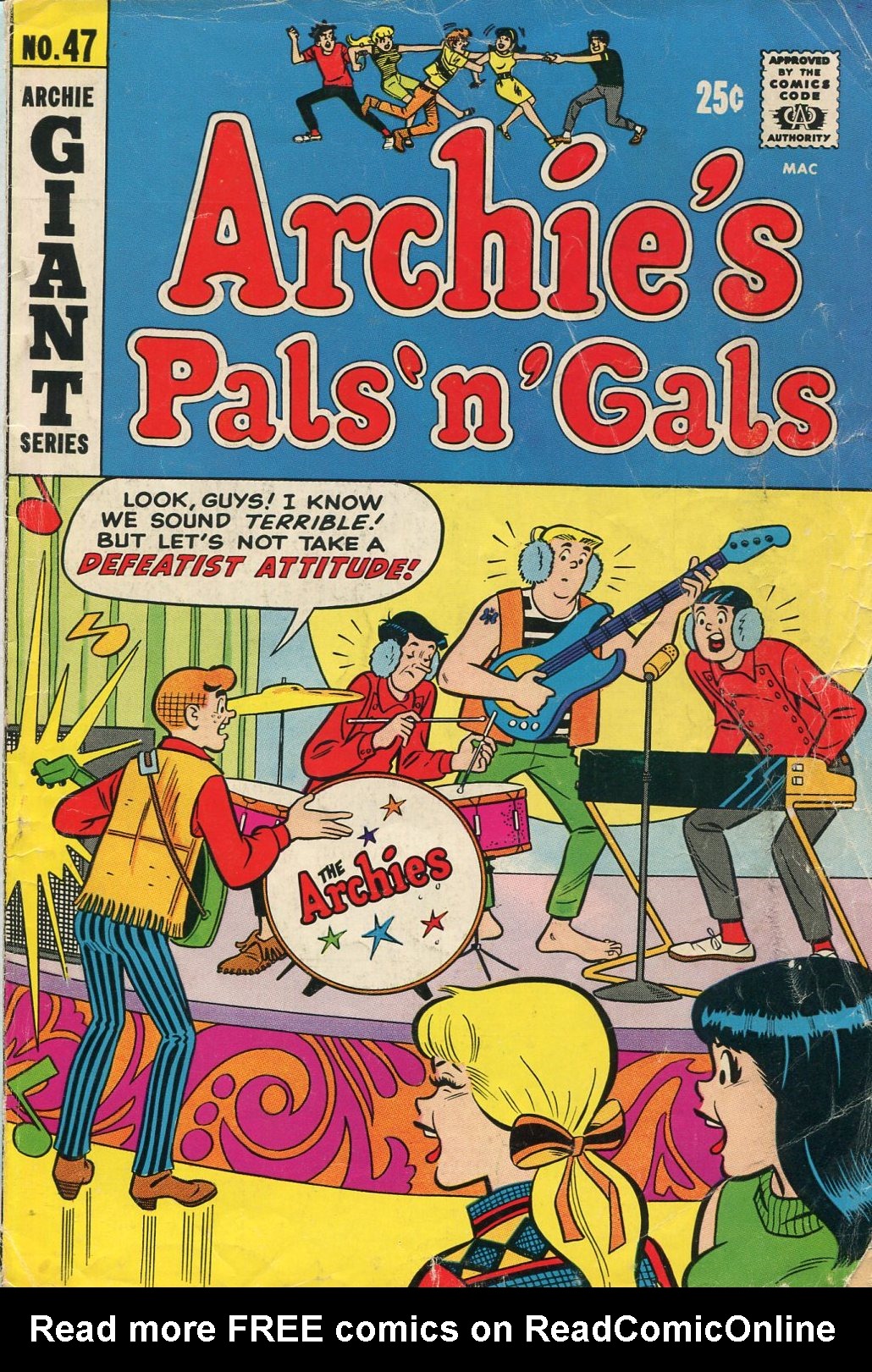 Read online Archie's Pals 'N' Gals (1952) comic -  Issue #47 - 1
