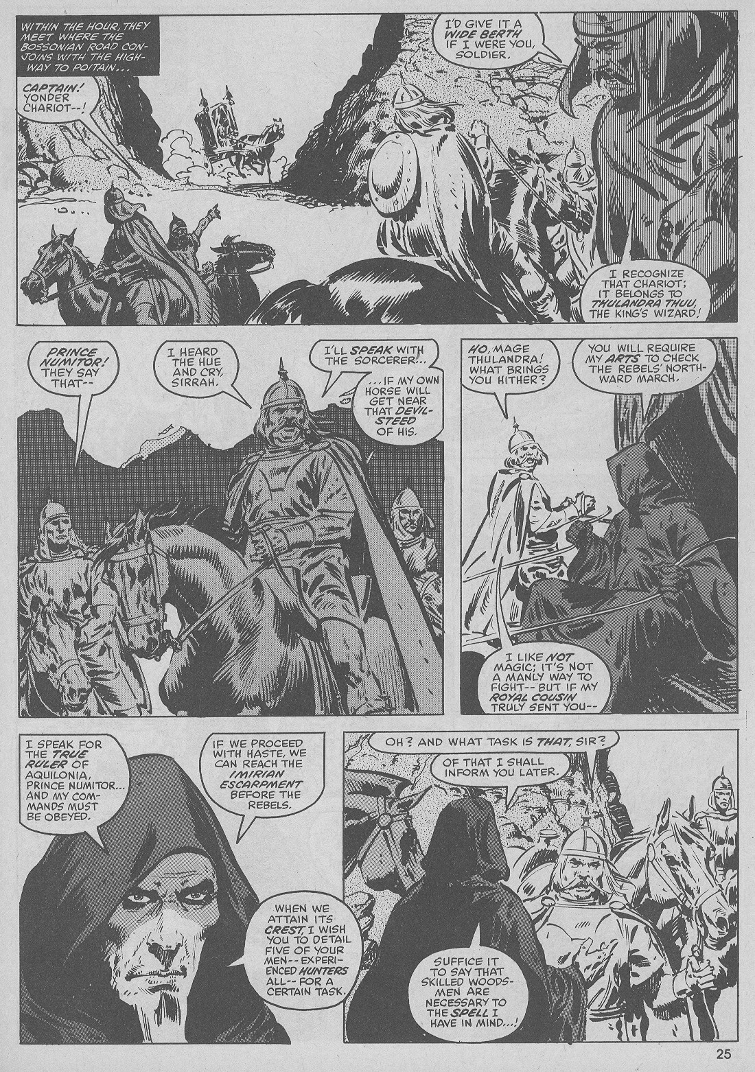 Read online The Savage Sword Of Conan comic -  Issue #51 - 25