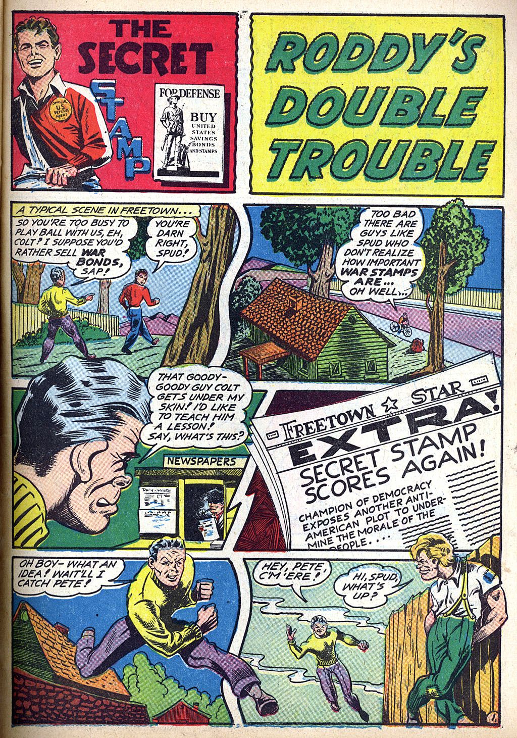 Read online Captain America Comics comic -  Issue #19 - 58