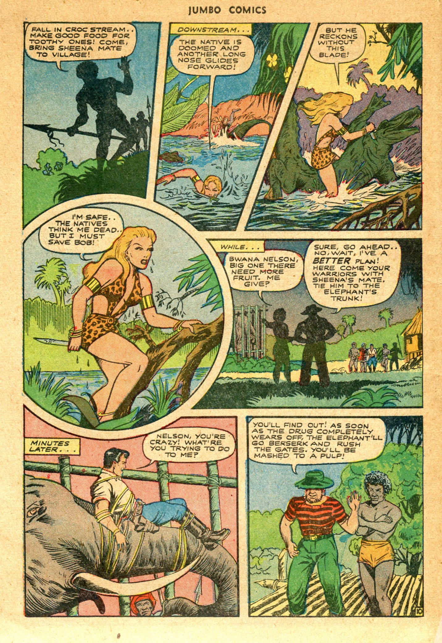 Read online Jumbo Comics comic -  Issue #70 - 12