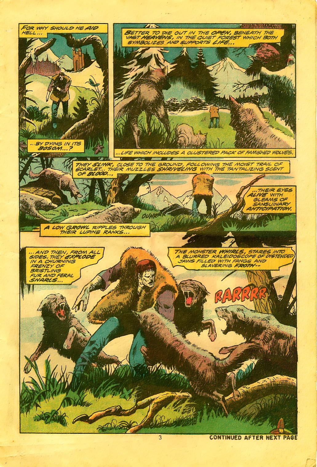 Read online Frankenstein (1973) comic -  Issue #12 - 4