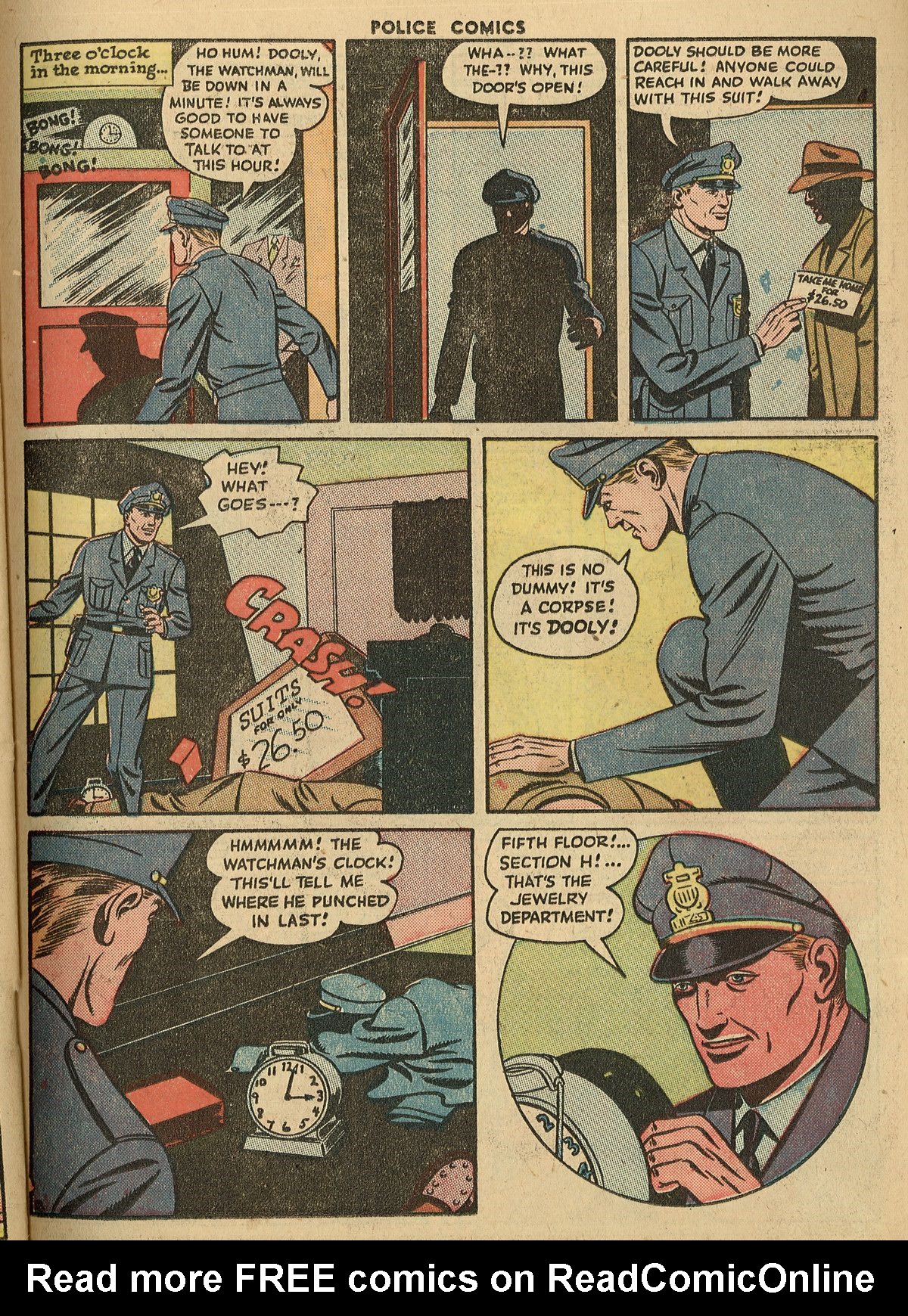 Read online Police Comics comic -  Issue #45 - 39