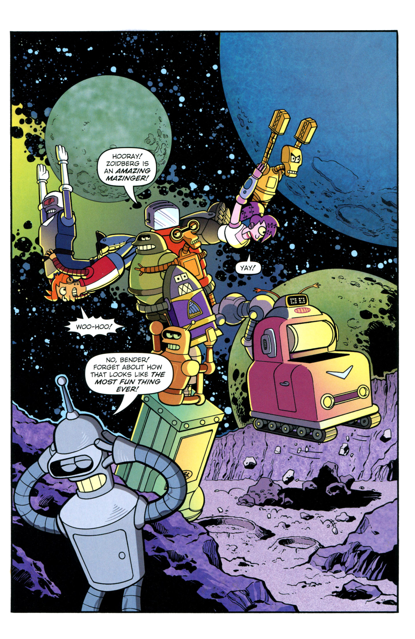 Read online Futurama Comics comic -  Issue #63 - 13