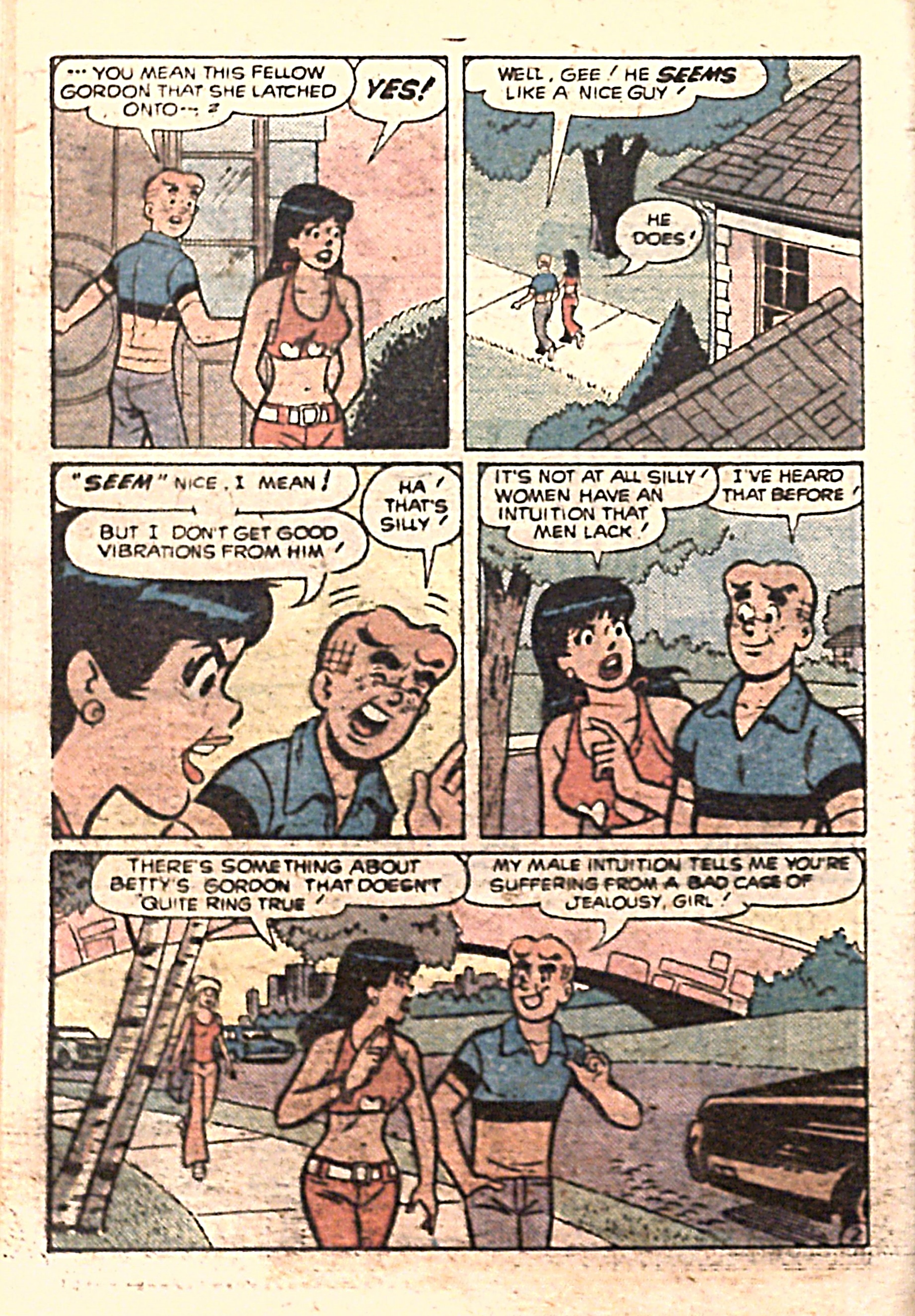 Read online Archie...Archie Andrews, Where Are You? Digest Magazine comic -  Issue #12 - 16