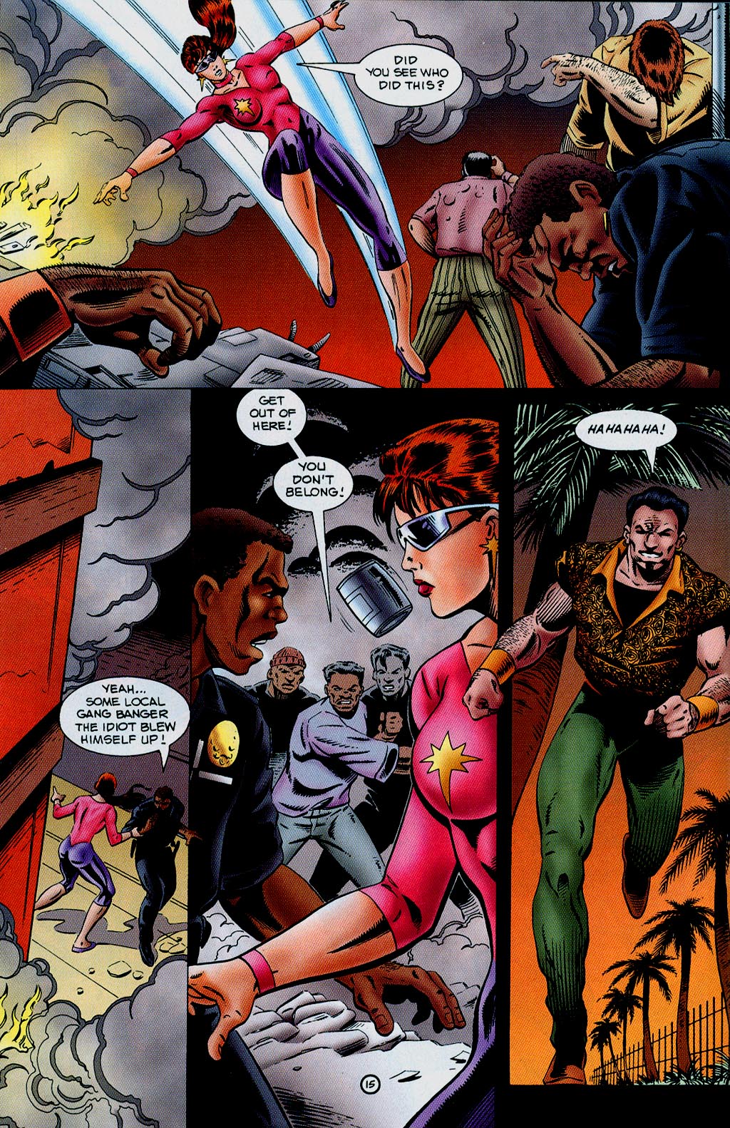 Read online Ultraverse Year Zero: Death of the Squad comic -  Issue #3 - 16