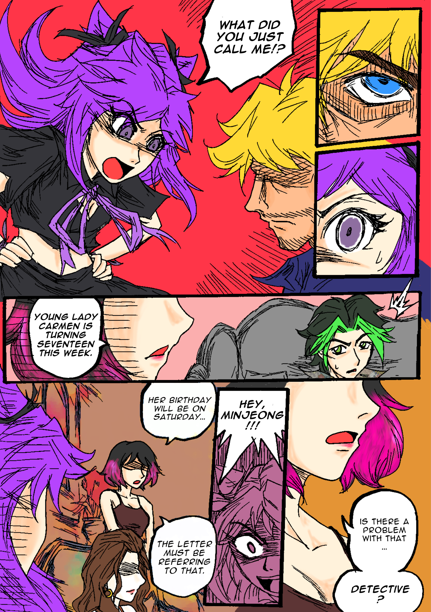 Read online Minjeong Days comic -  Issue #1 - 22