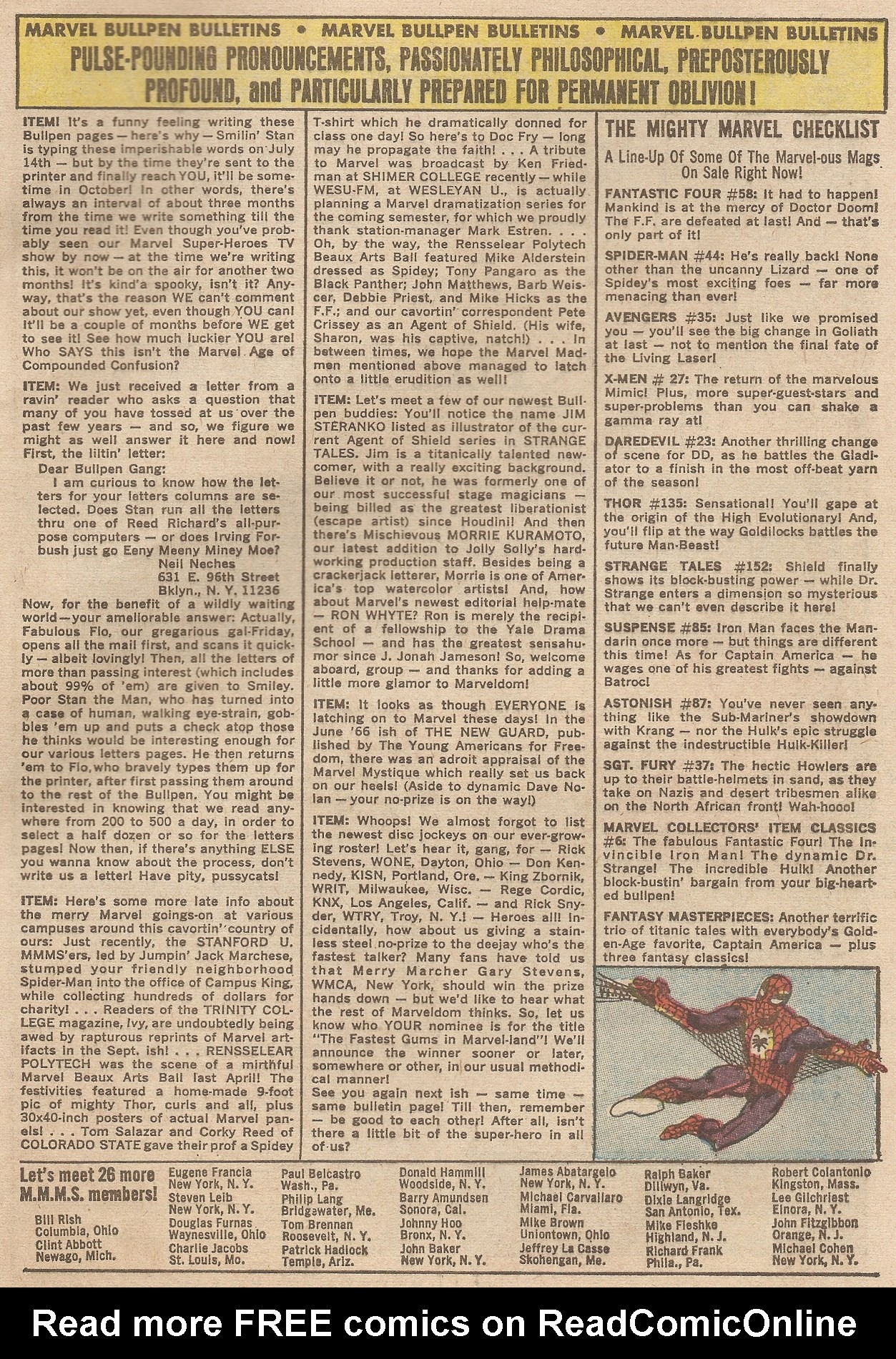 Read online Marvel Tales (1964) comic -  Issue #6 - 65