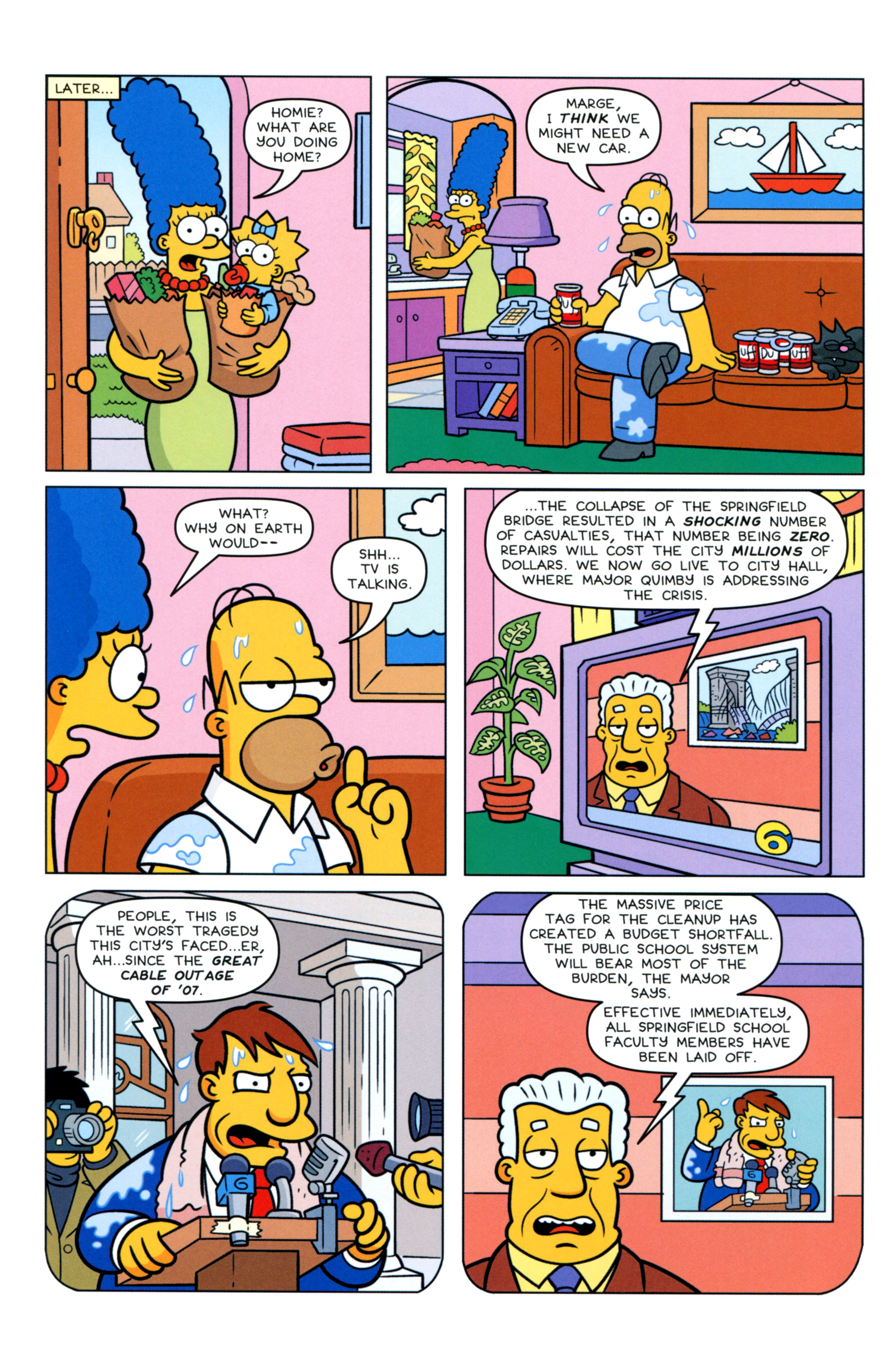 Read online Simpsons Comics comic -  Issue #209 - 6