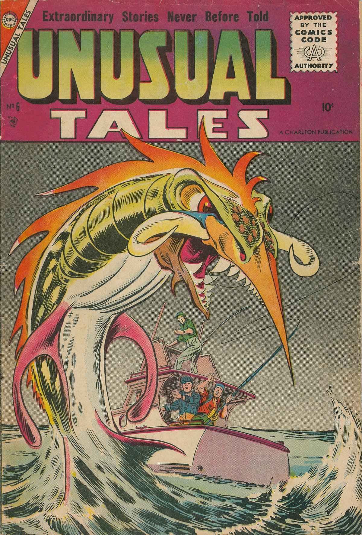 Read online Unusual Tales comic -  Issue #6 - 1