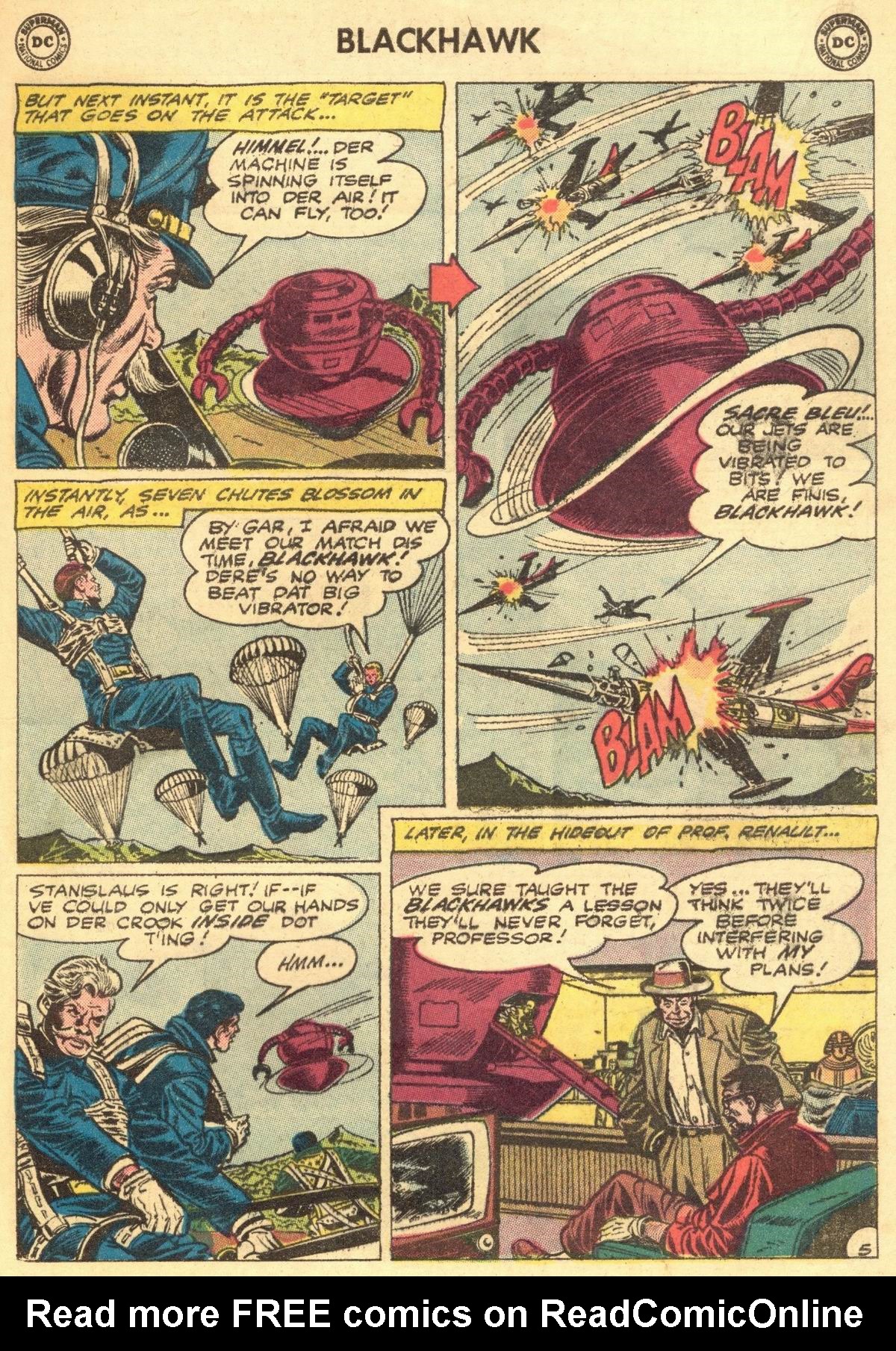 Read online Blackhawk (1957) comic -  Issue #152 - 29