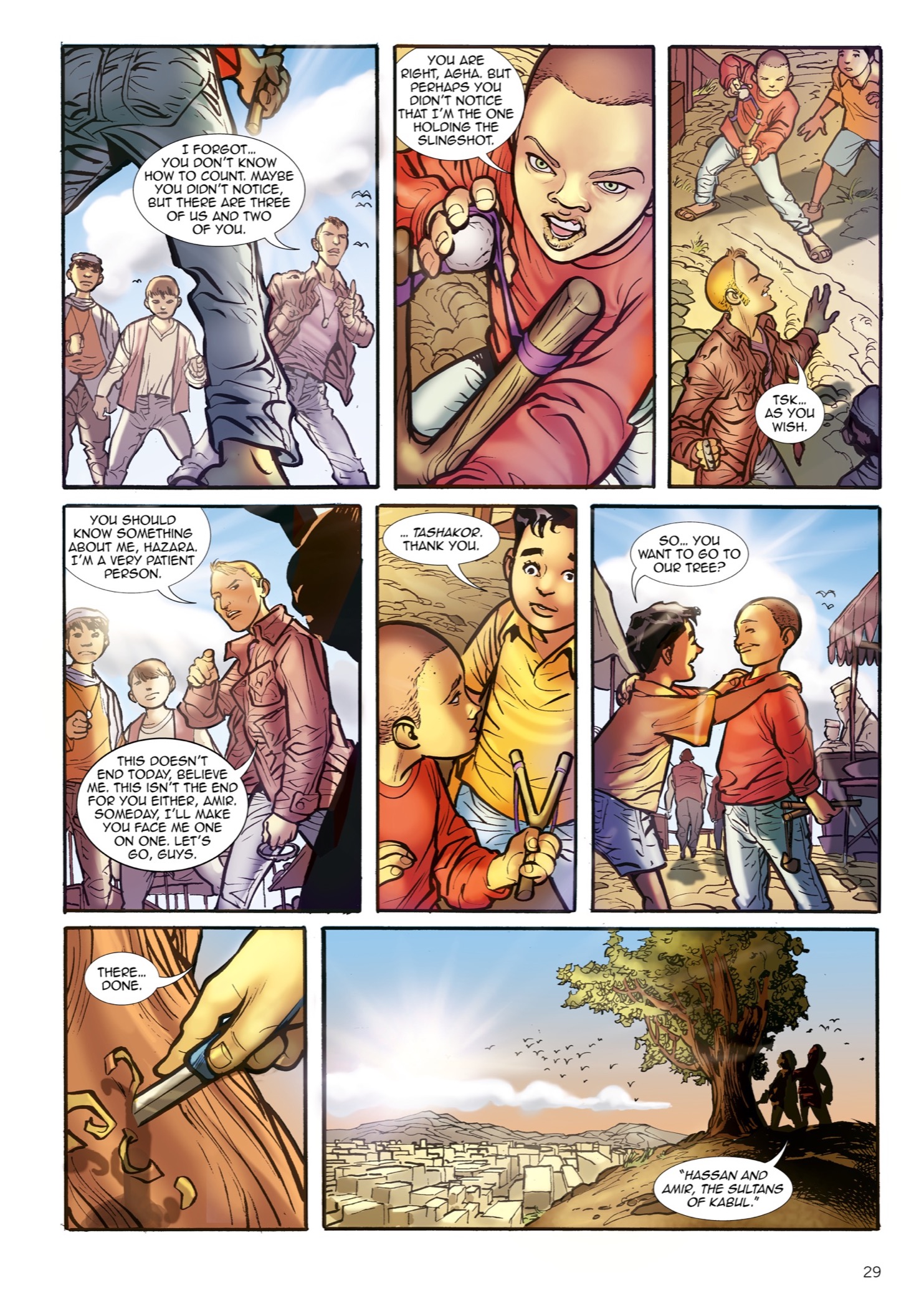 Read online The Kite Runner comic -  Issue # TPB - 30