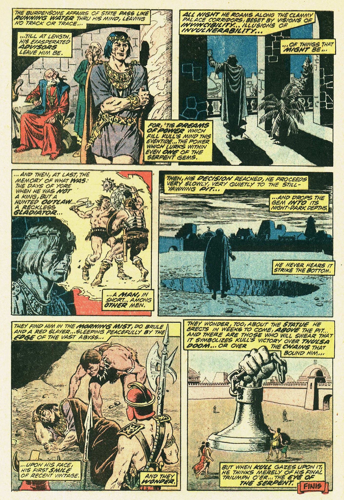 Read online Kull, the Conqueror (1971) comic -  Issue #3 - 21