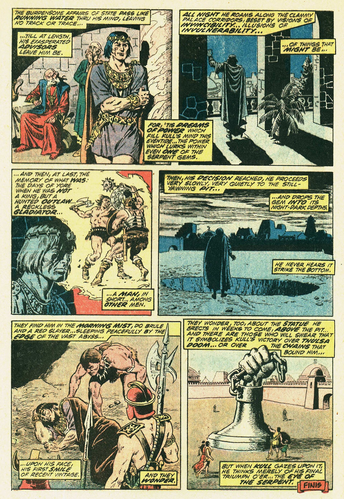 Read online Kull, the Conqueror (1971) comic -  Issue #3 - 21