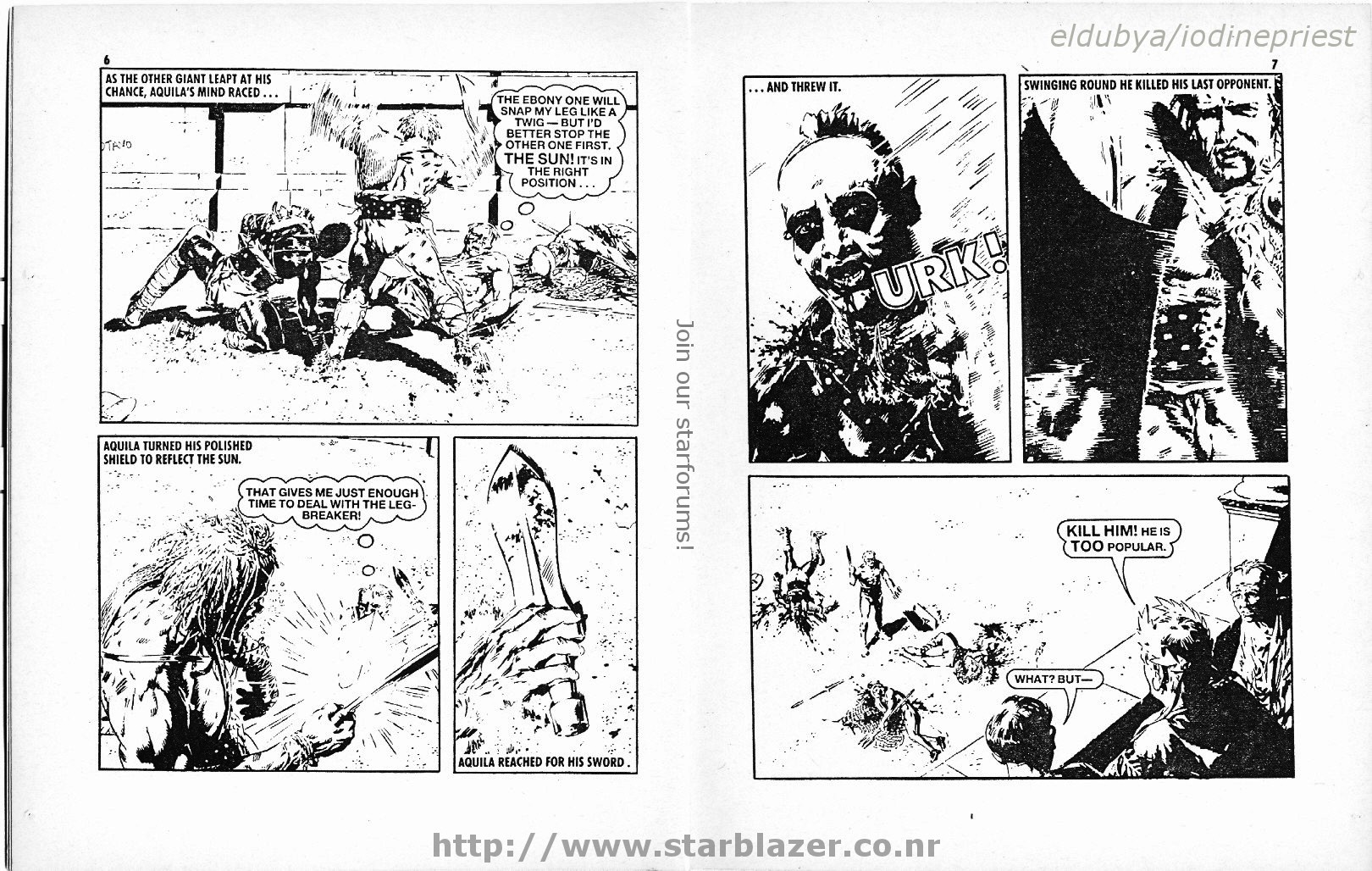 Read online Starblazer comic -  Issue #198 - 5