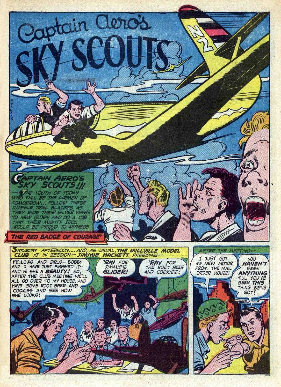 Captain Aero Comics issue 21 - Page 45