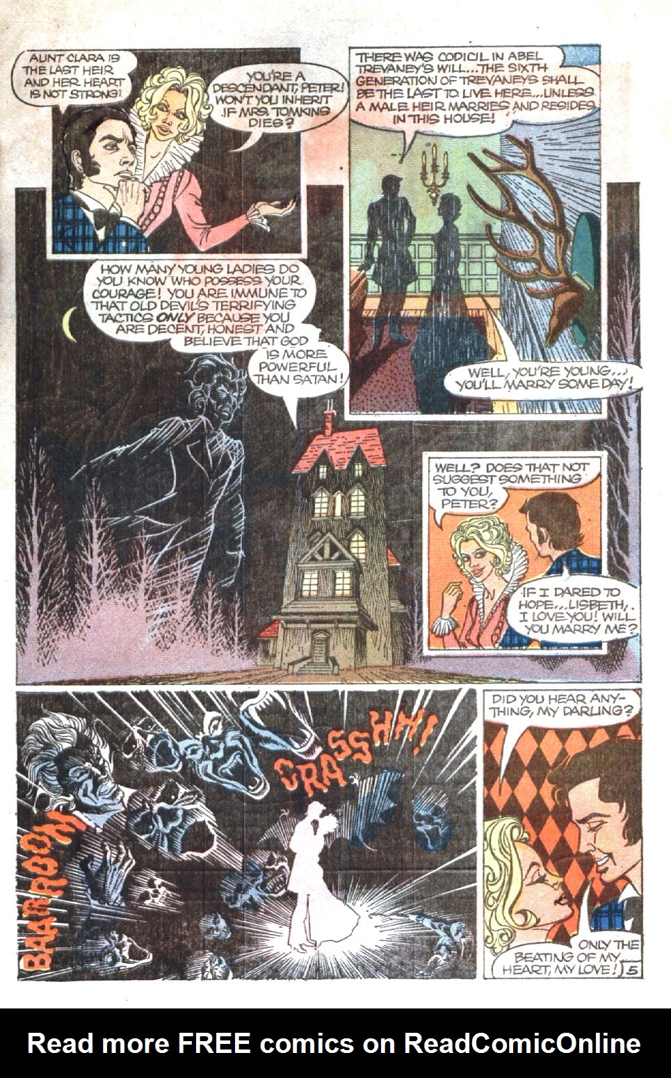 Read online Haunted Love (1973) comic -  Issue #7 - 27