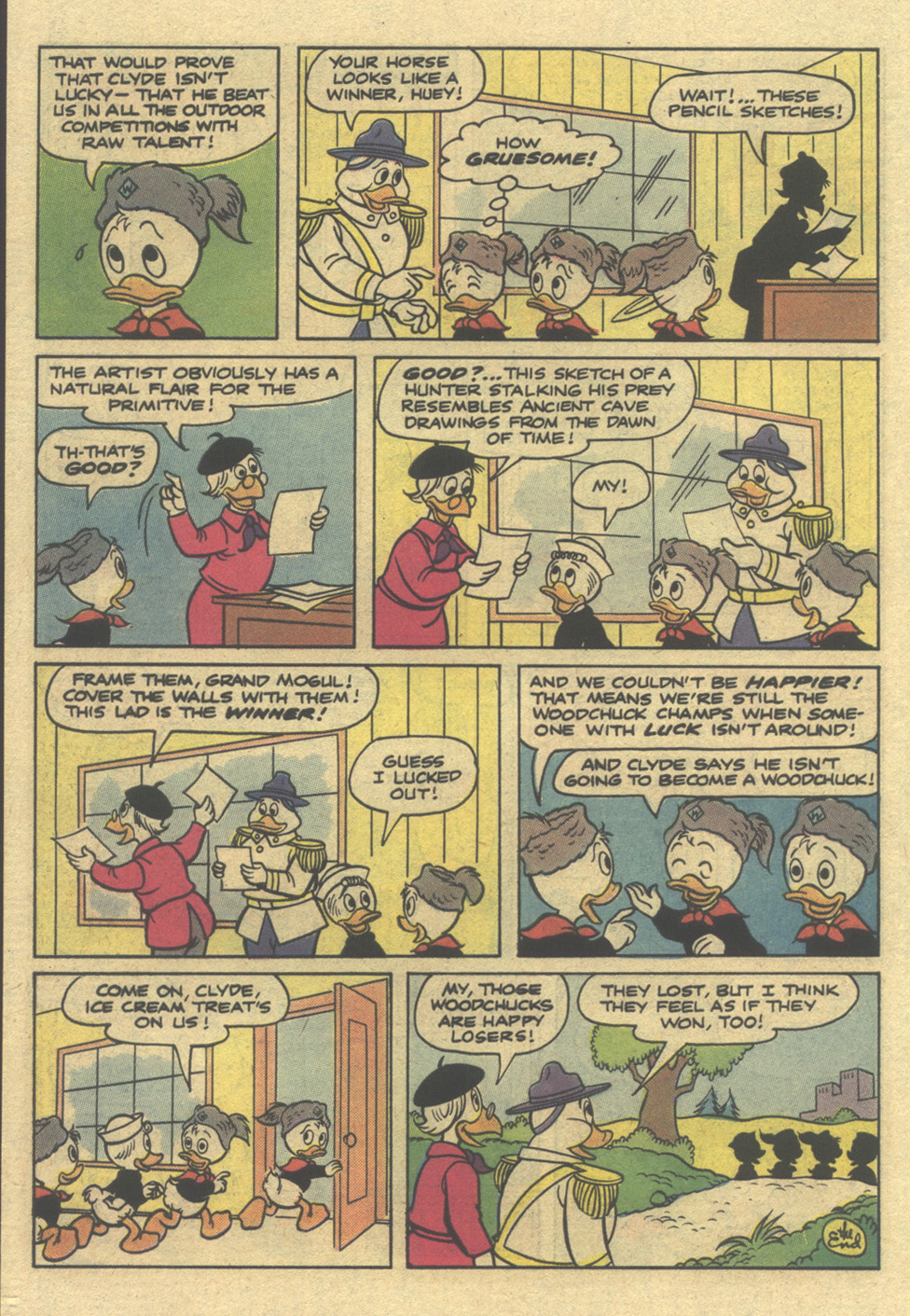 Read online Huey, Dewey, and Louie Junior Woodchucks comic -  Issue #69 - 10