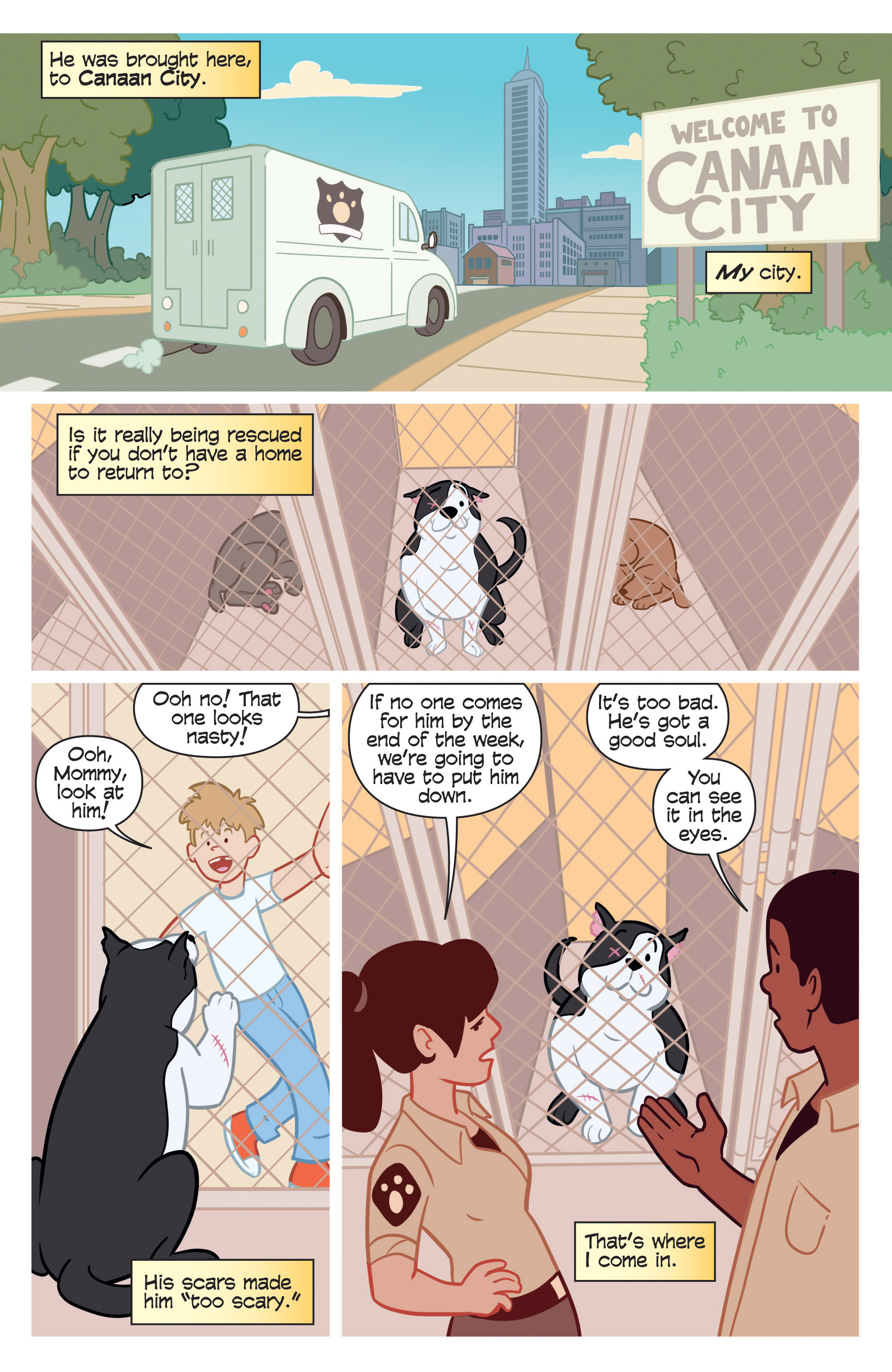 Read online Action Lab, Dog of Wonder comic -  Issue #1 - 4