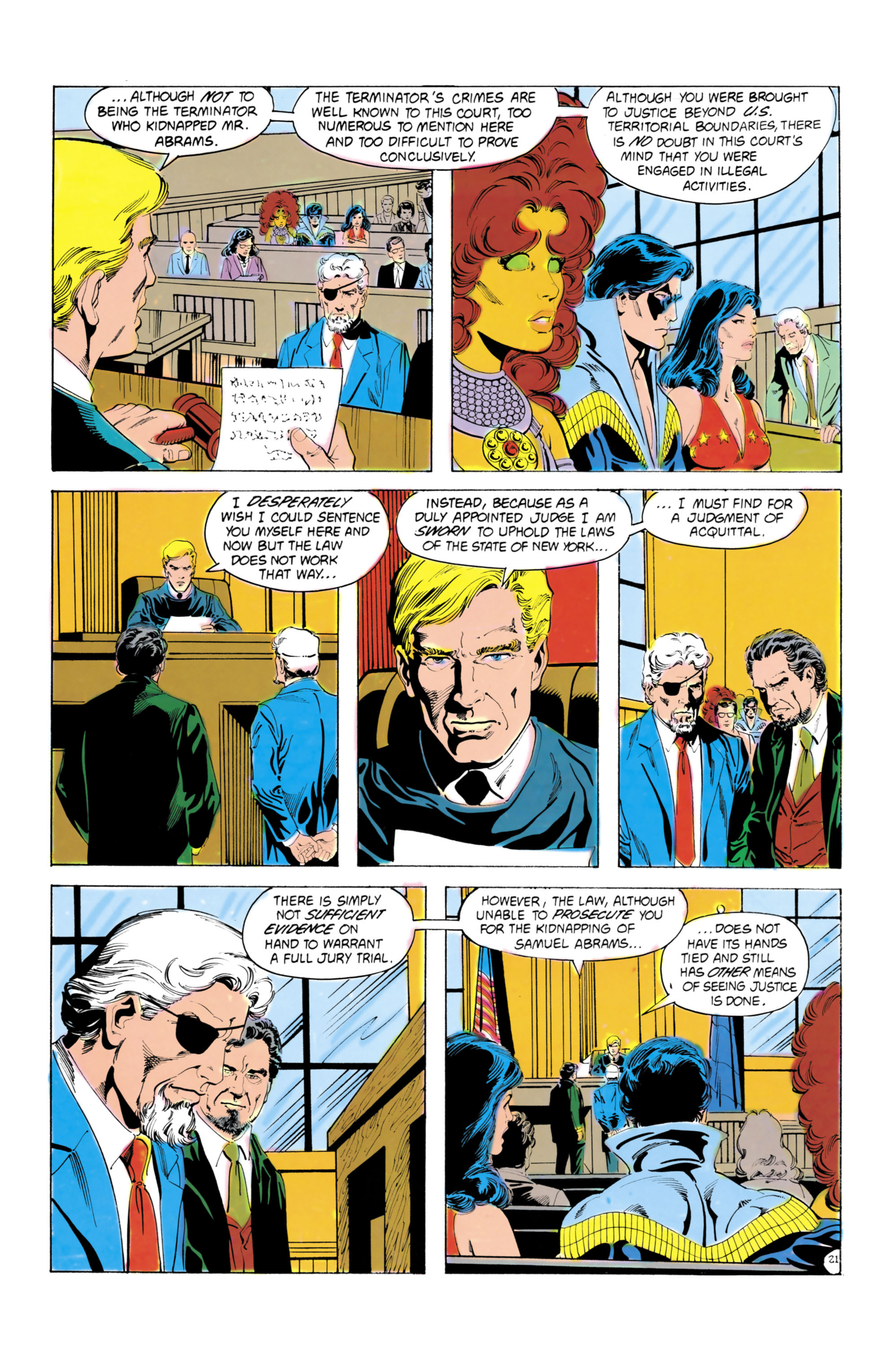 Read online Tales of the Teen Titans comic -  Issue #54 - 22