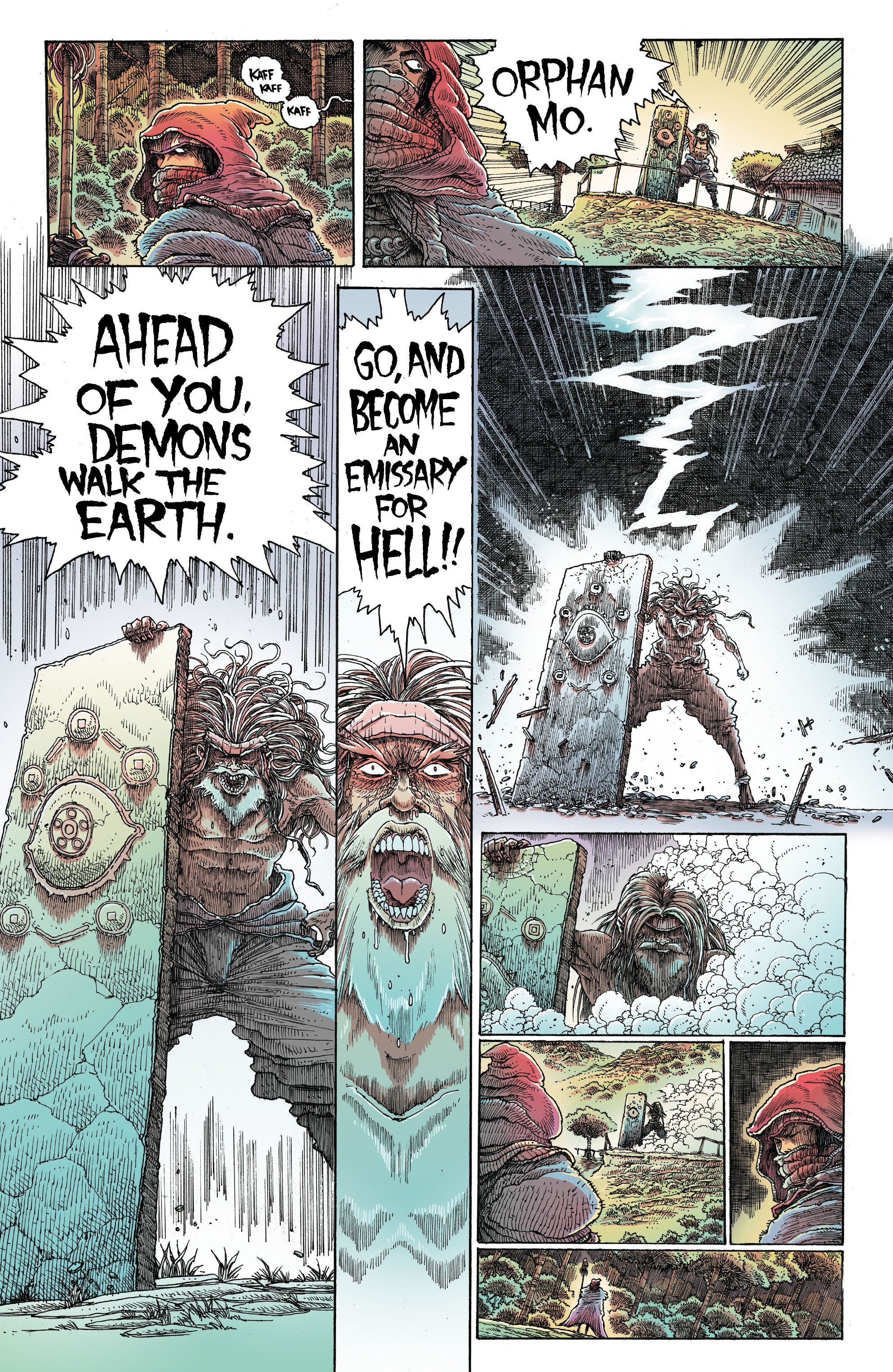 Read online Orphan and the Five Beasts comic -  Issue #1 - 14