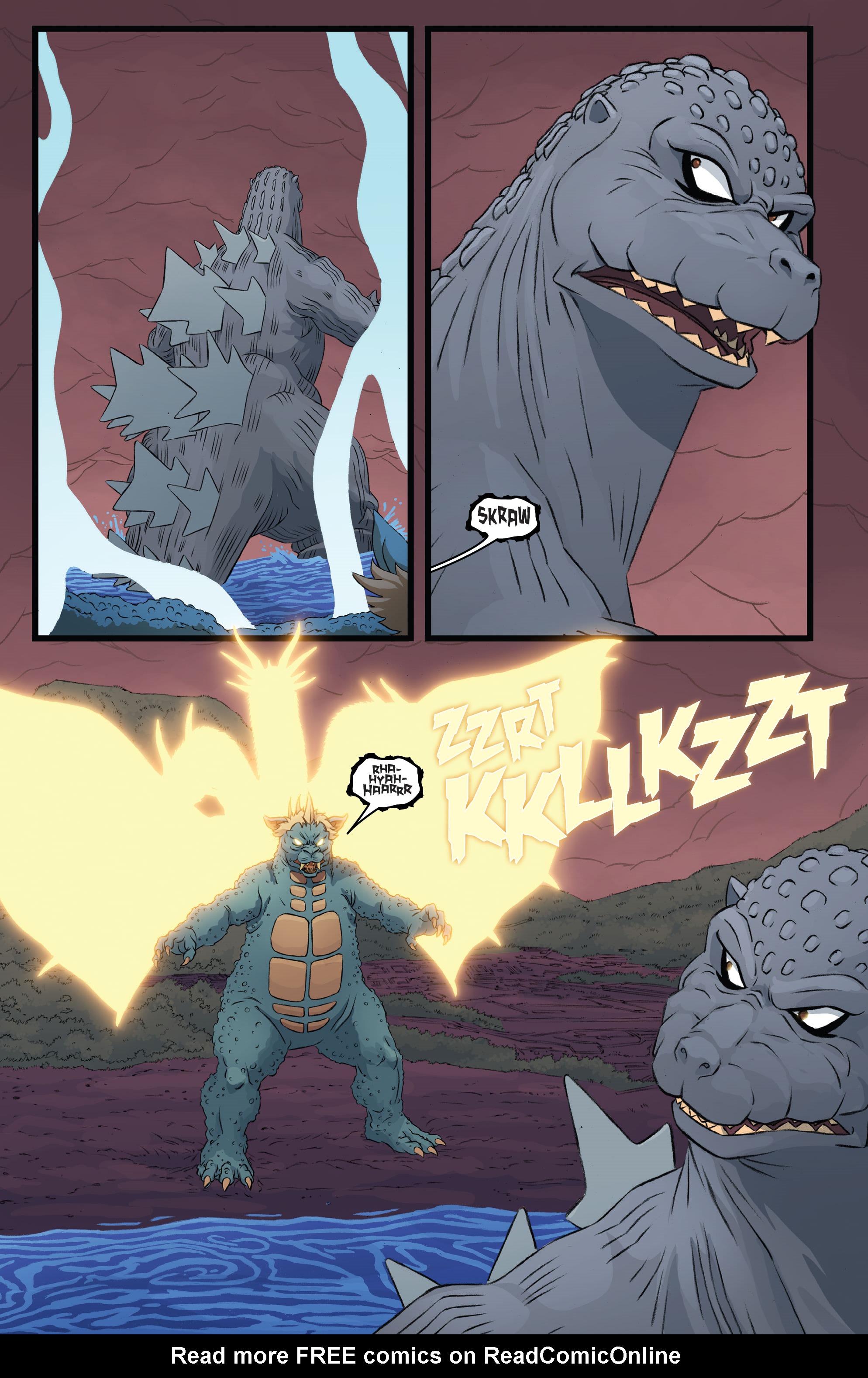 Read online Godzilla: Monsters & Protectors - All Hail the King! comic -  Issue #2 - 6