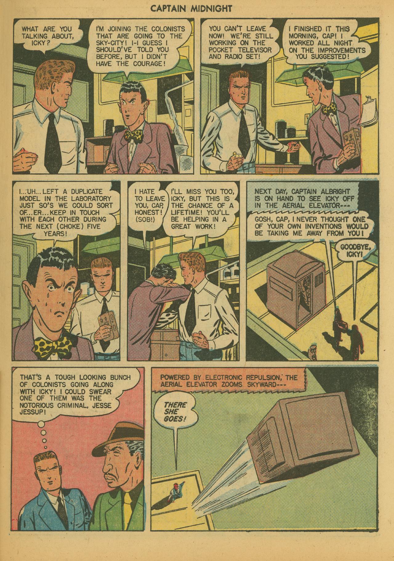 Read online Captain Midnight (1942) comic -  Issue #46 - 43