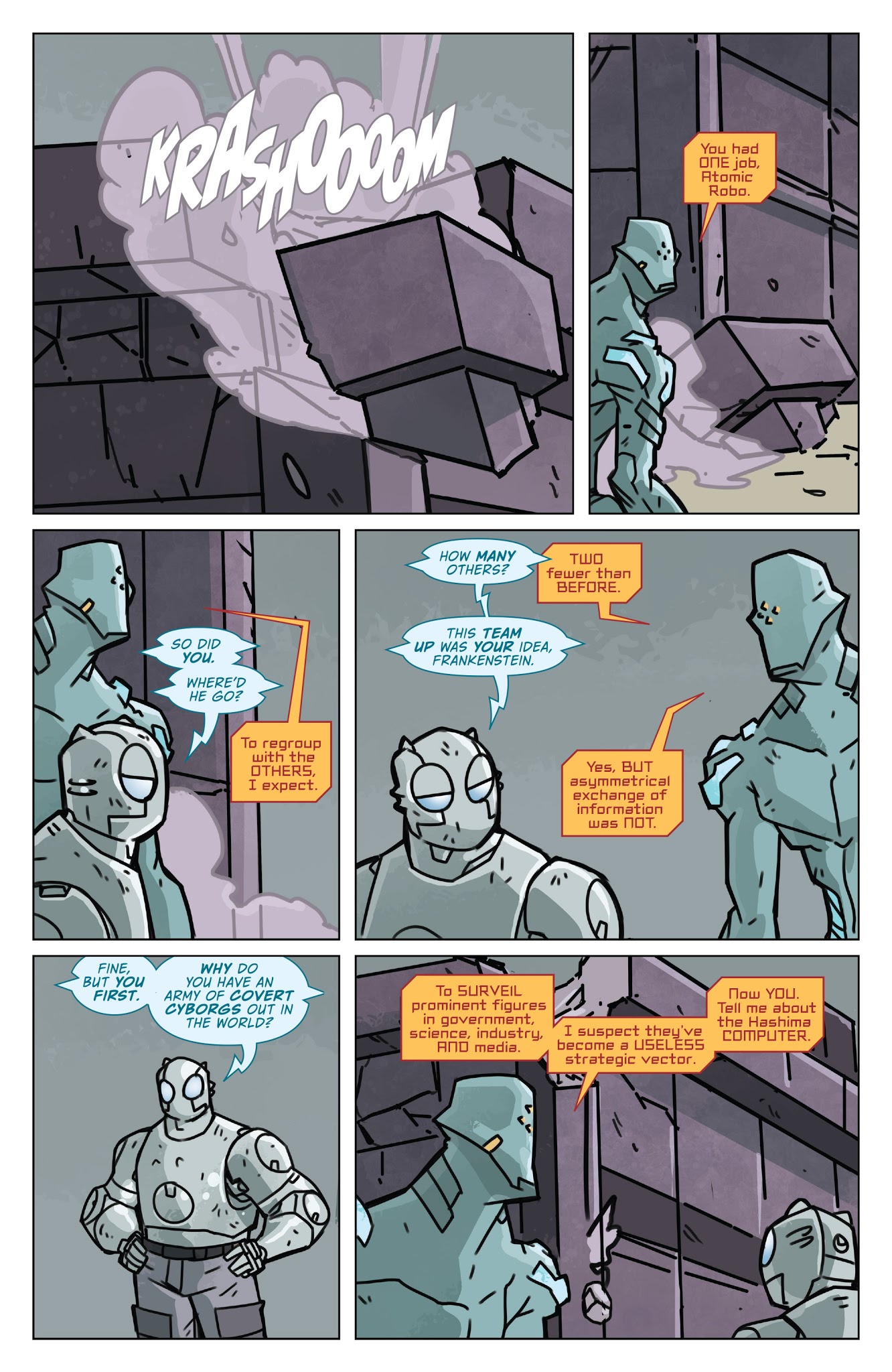 Read online Atomic Robo and the Spectre of Tomorrow comic -  Issue #4 - 14