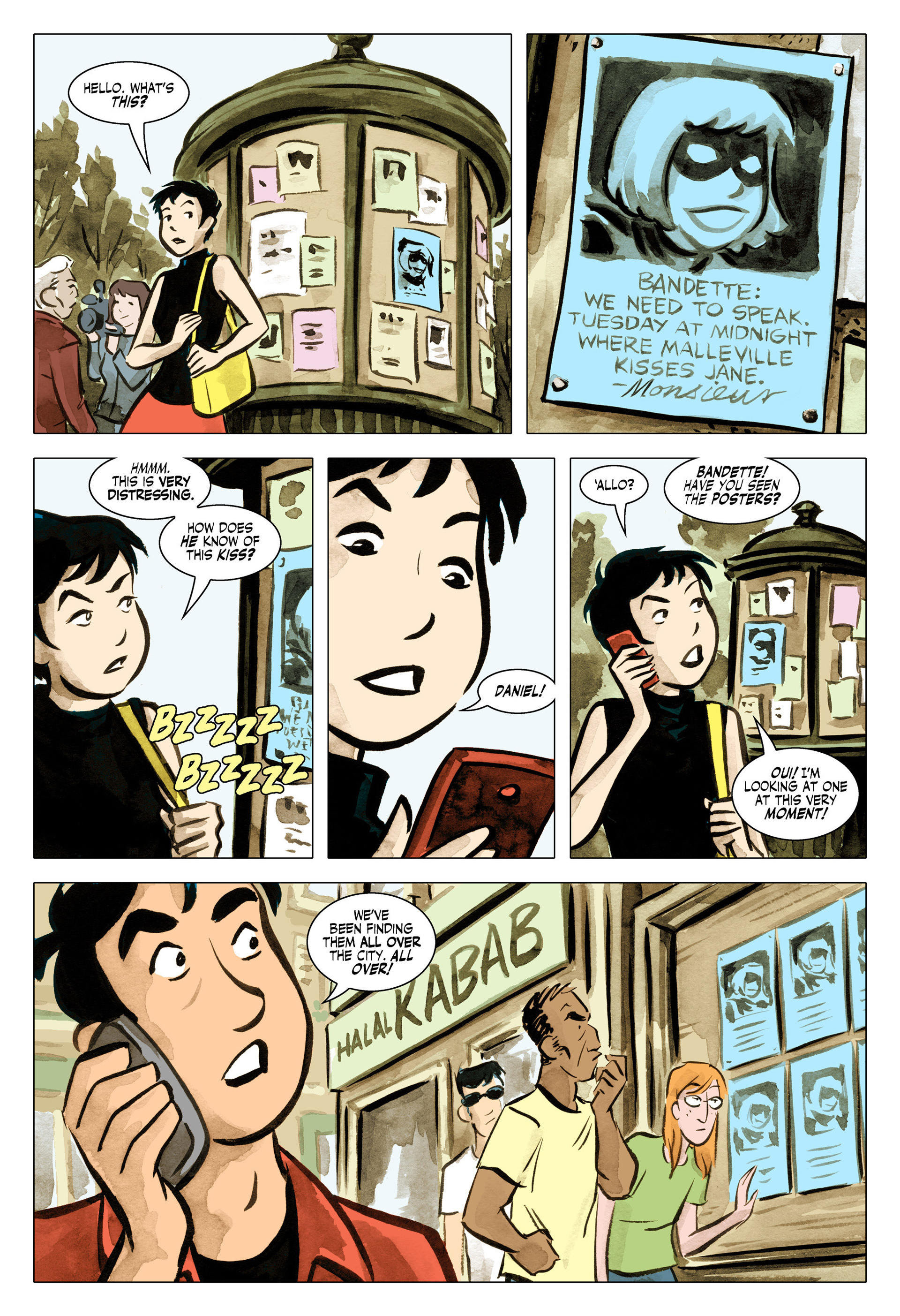 Read online Bandette (2012) comic -  Issue #3 - 6