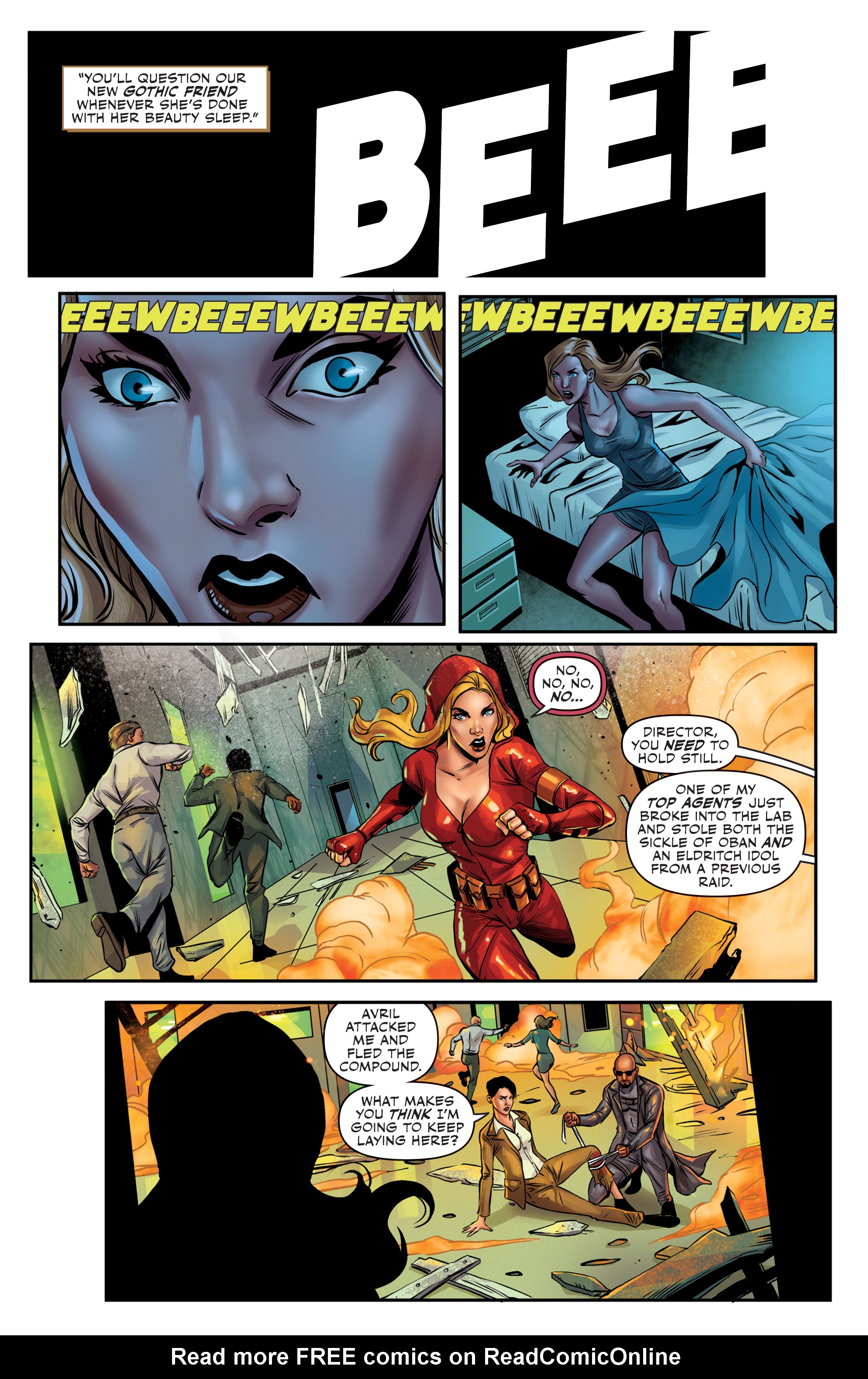 Read online Grimm Spotlight: Red Agent - Friendly Fire comic -  Issue # Full - 20