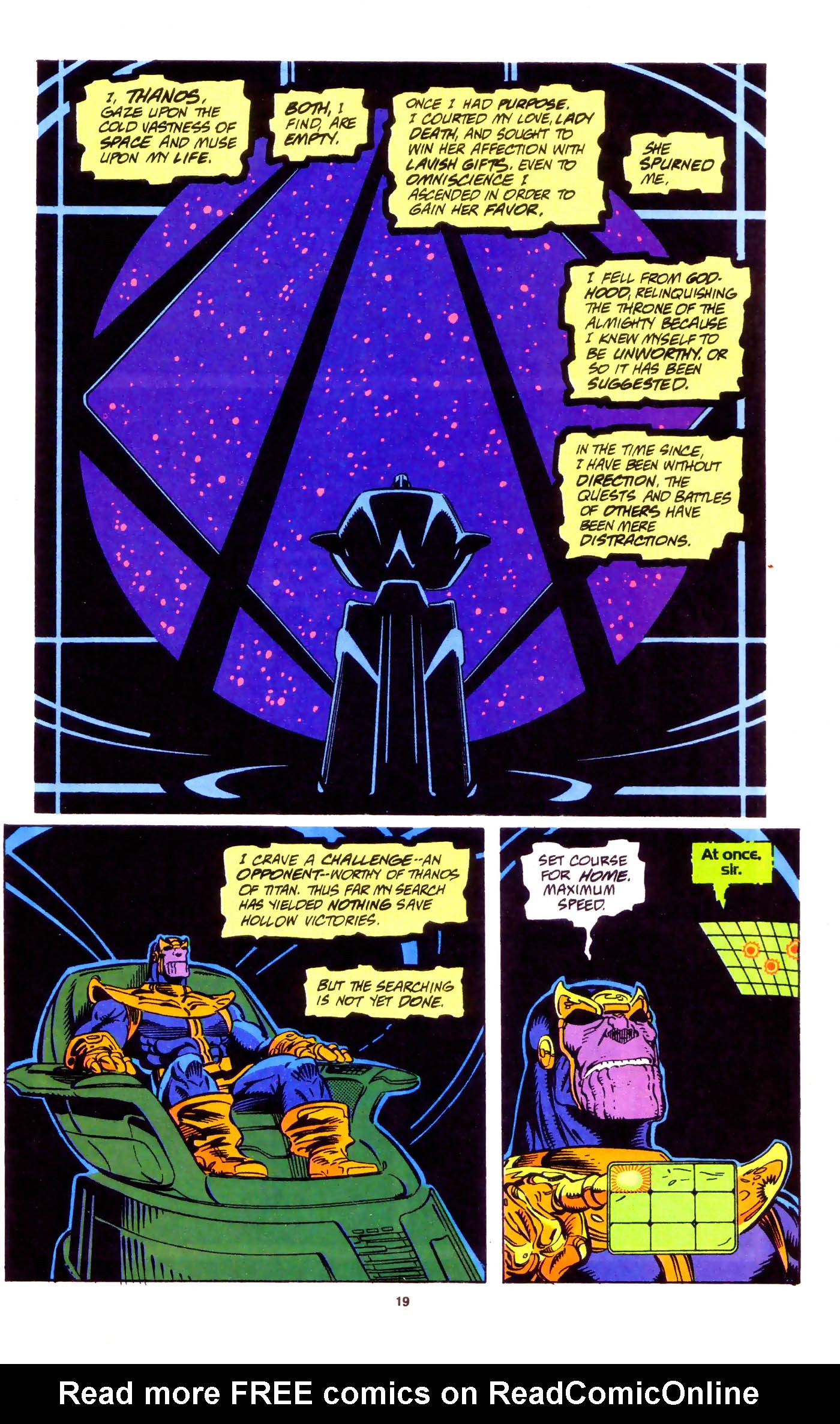 Read online Cosmic Powers comic -  Issue #1 - 14