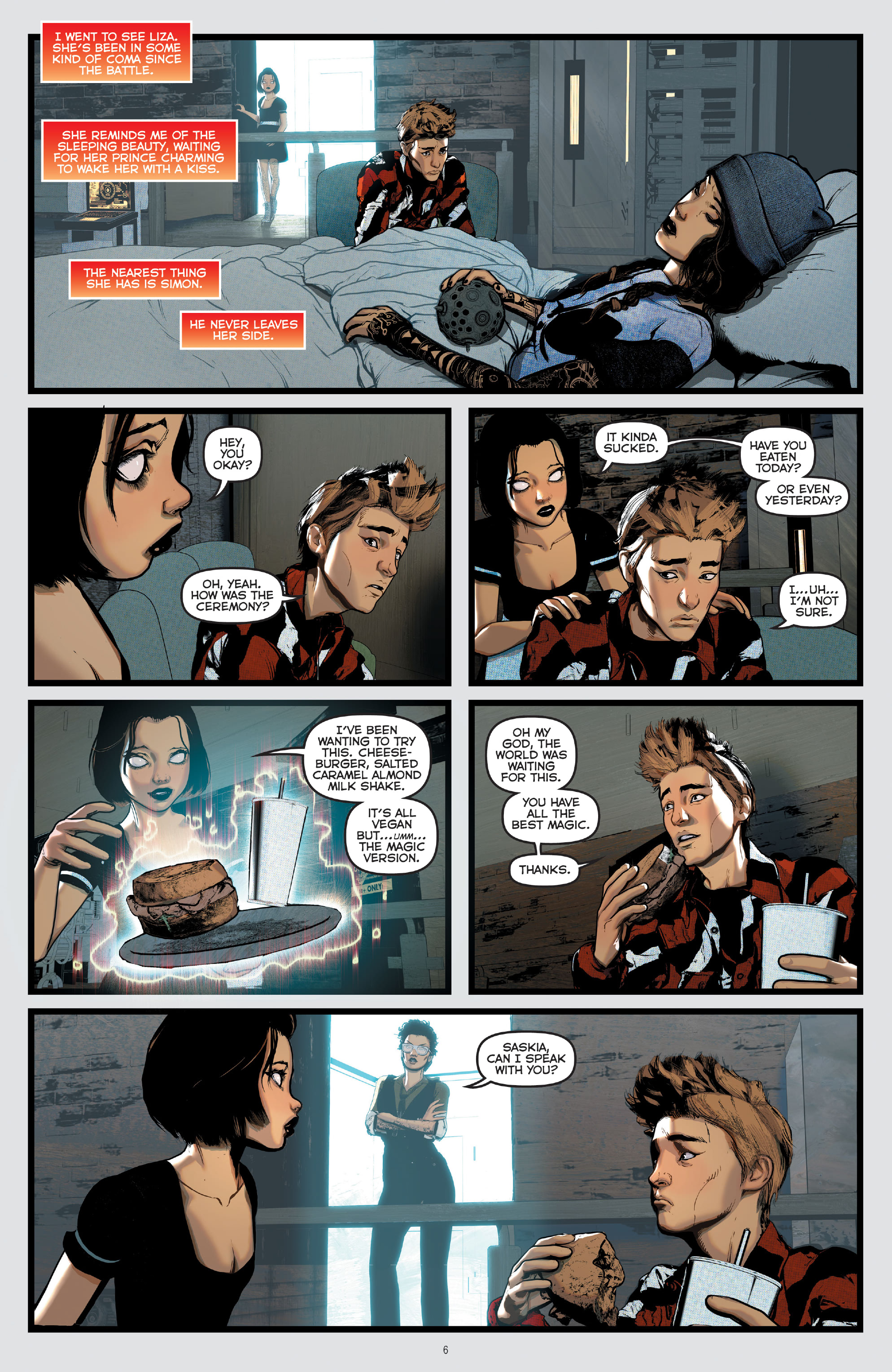 Read online The Marked comic -  Issue #6 - 8