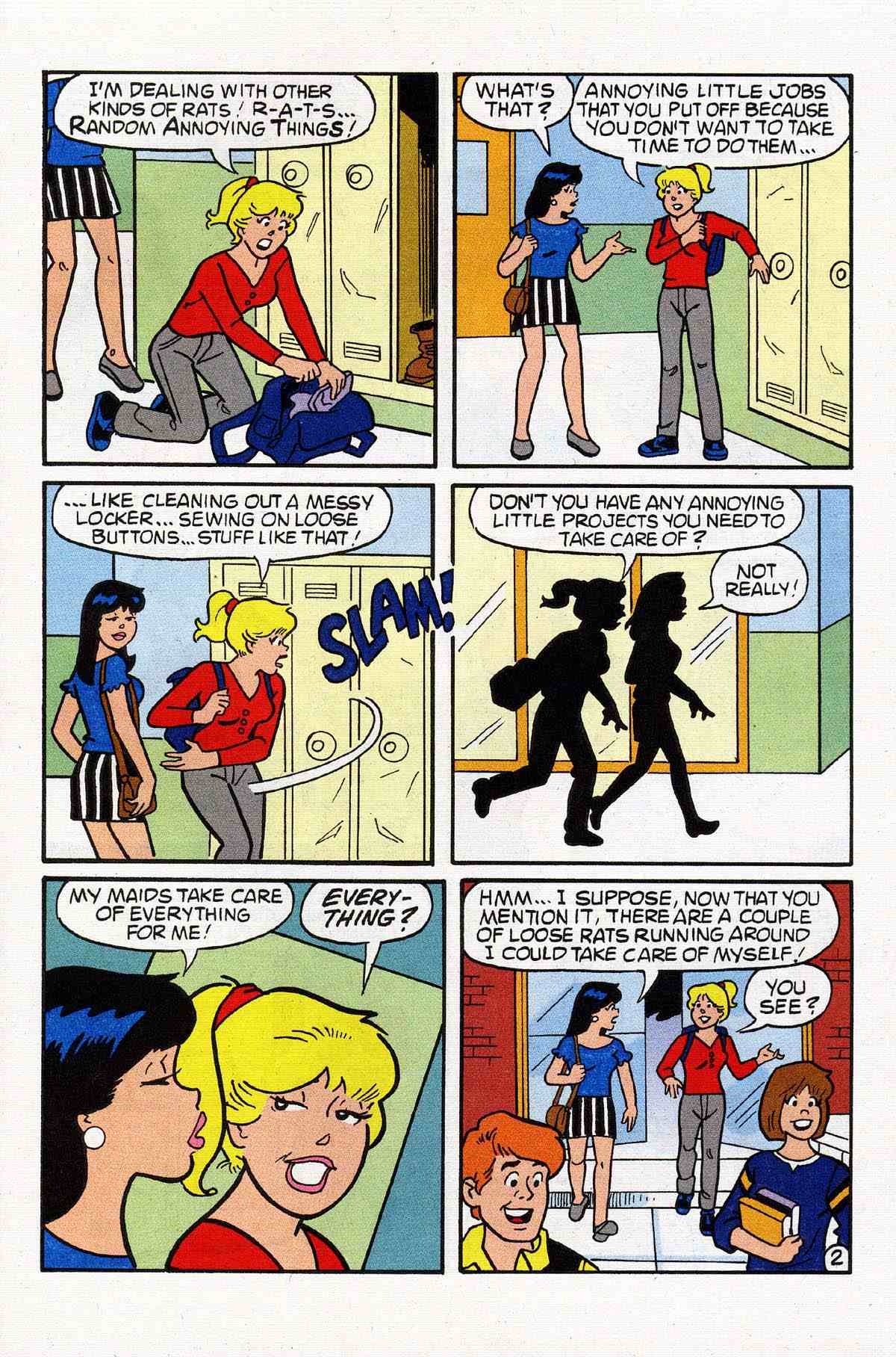 Read online Archie's Girls Betty and Veronica comic -  Issue #187 - 27