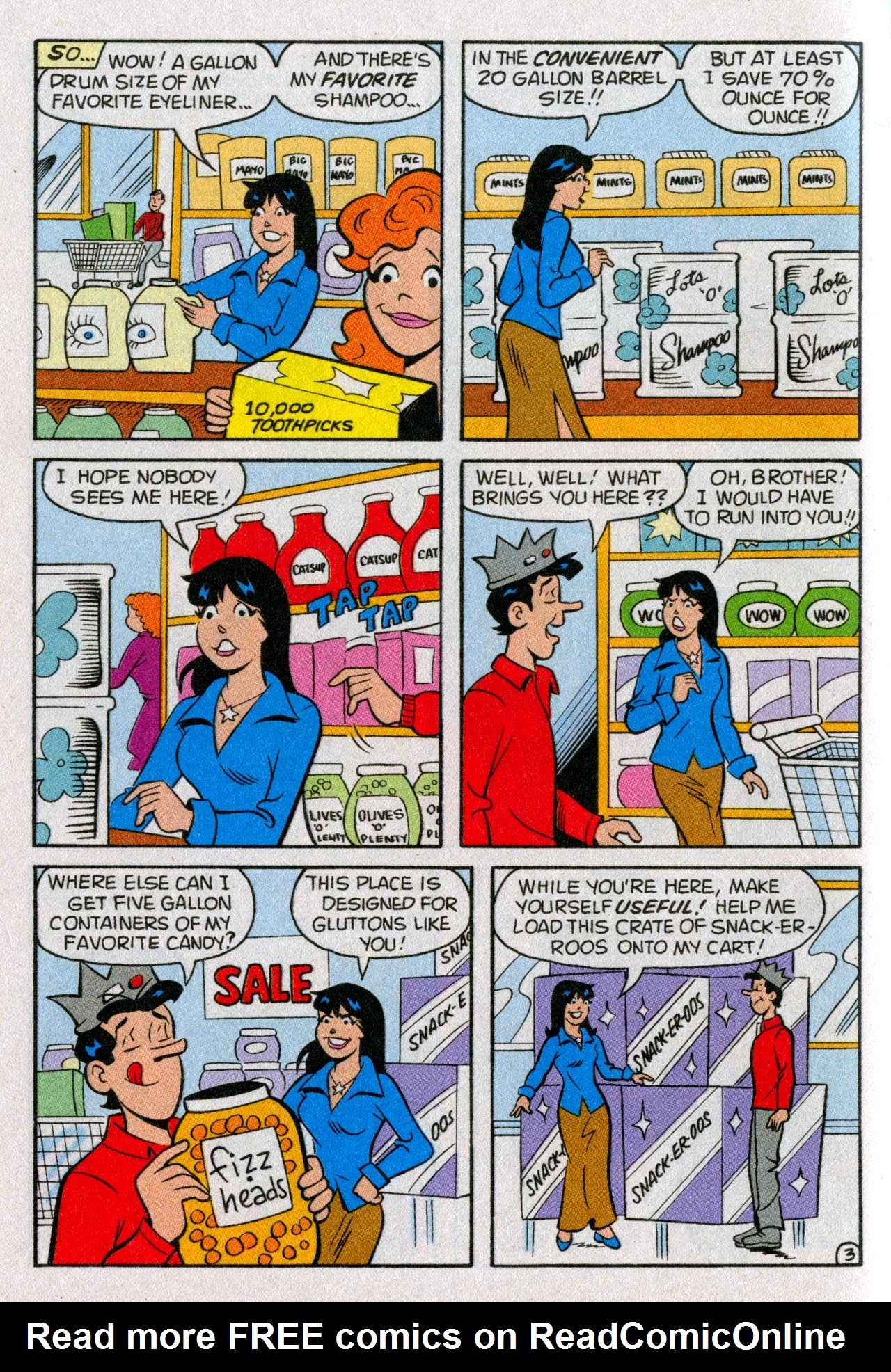 Read online Betty and Veronica Double Digest comic -  Issue #242 - 96