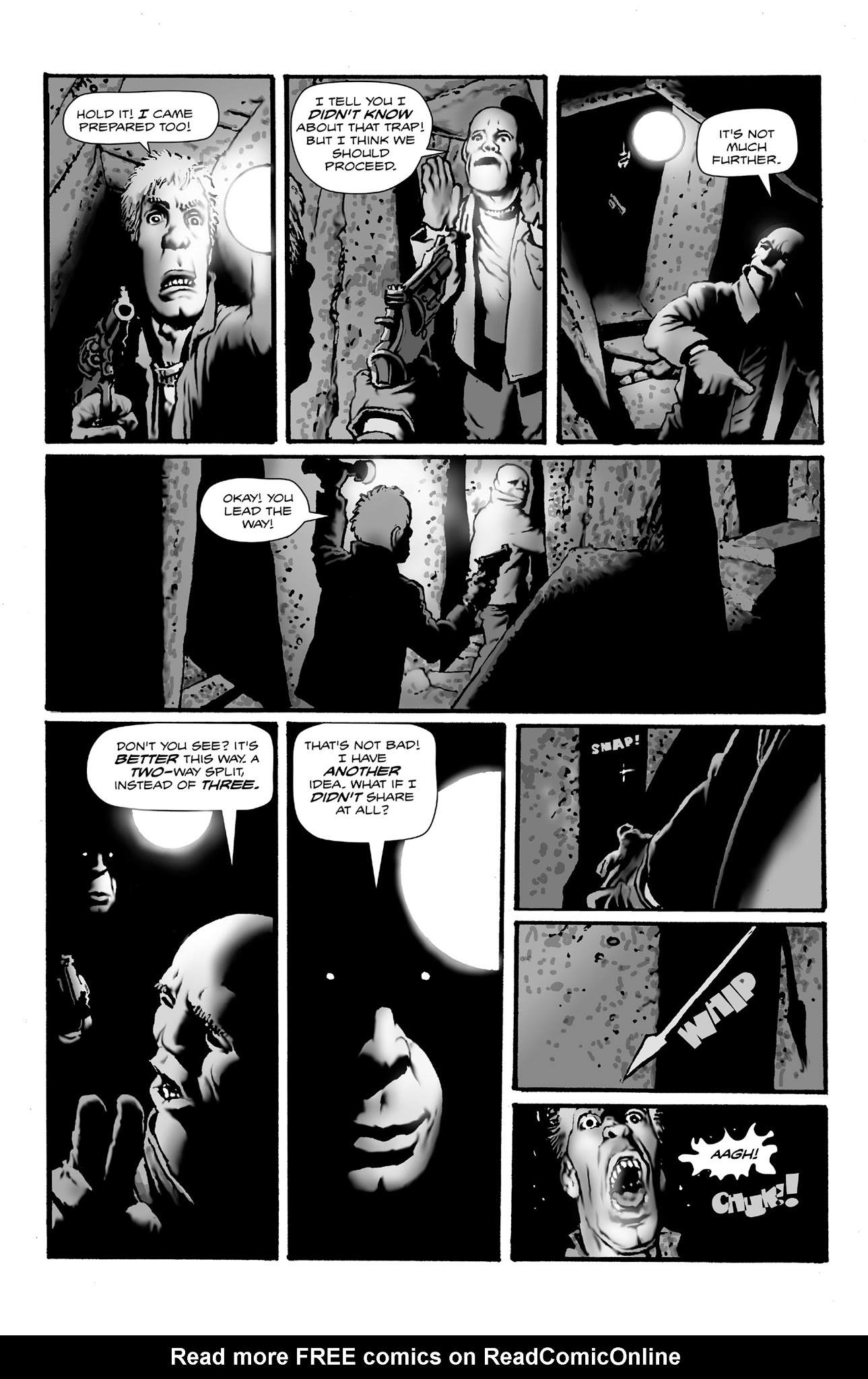 Read online Shadows on the Grave comic -  Issue #7 - 8