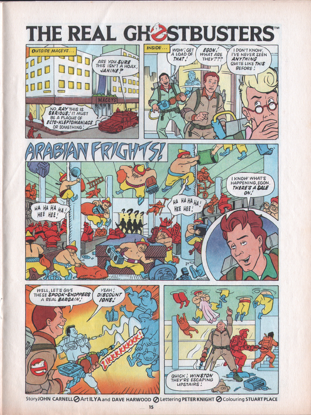 Read online The Real Ghostbusters comic -  Issue #42 - 15