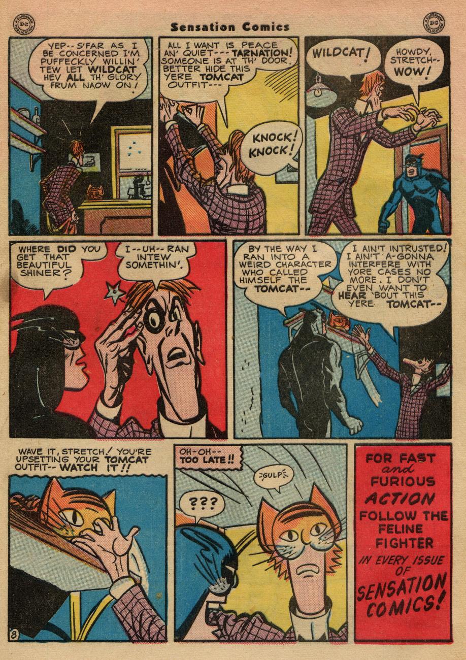 Read online Sensation (Mystery) Comics comic -  Issue #49 - 49