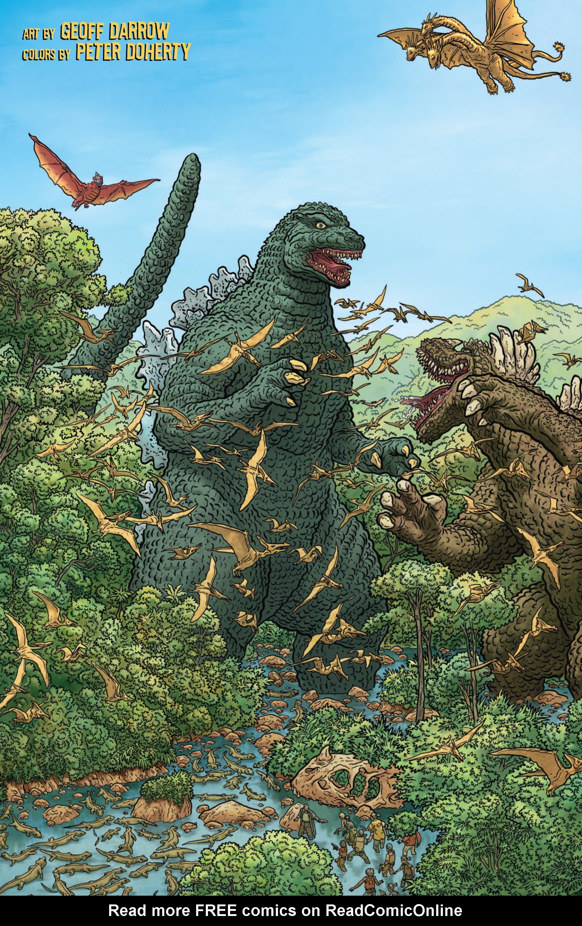 Read online Godzilla: Gangsters and Goliaths comic -  Issue # Full - 129