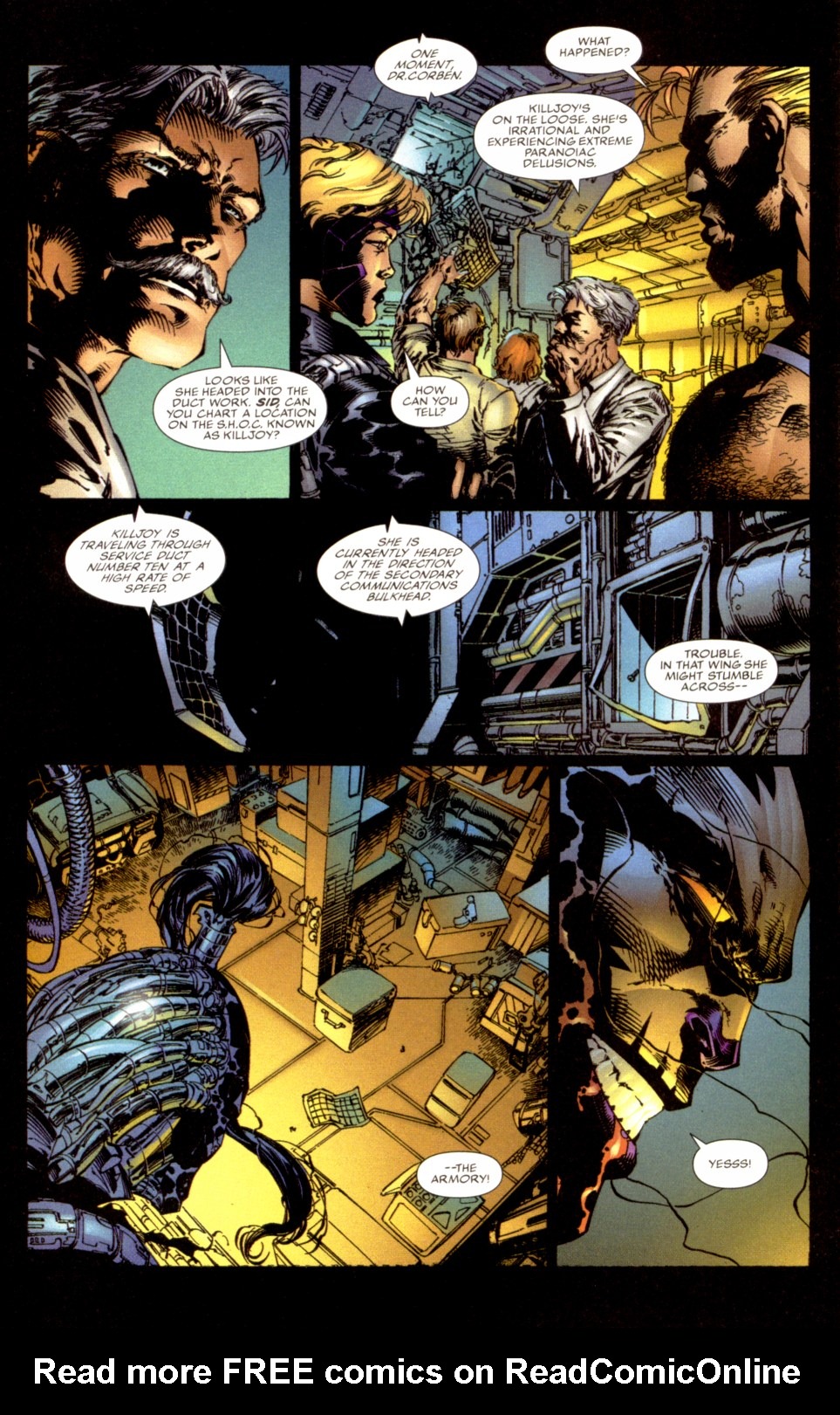 Read online Cyberforce (1993) comic -  Issue #18 - 20