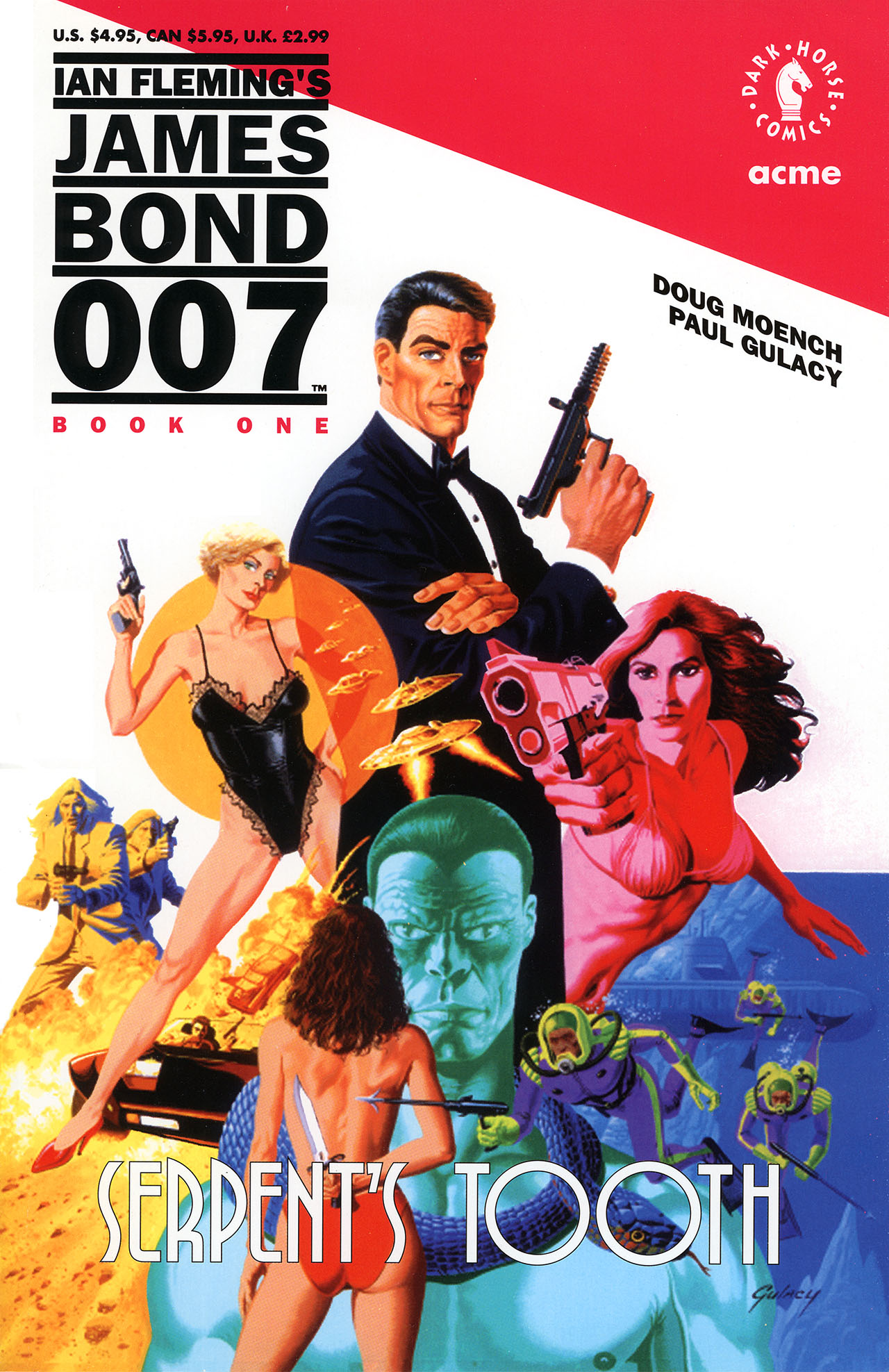 Read online James Bond: Serpent's Tooth comic -  Issue #1 - 1